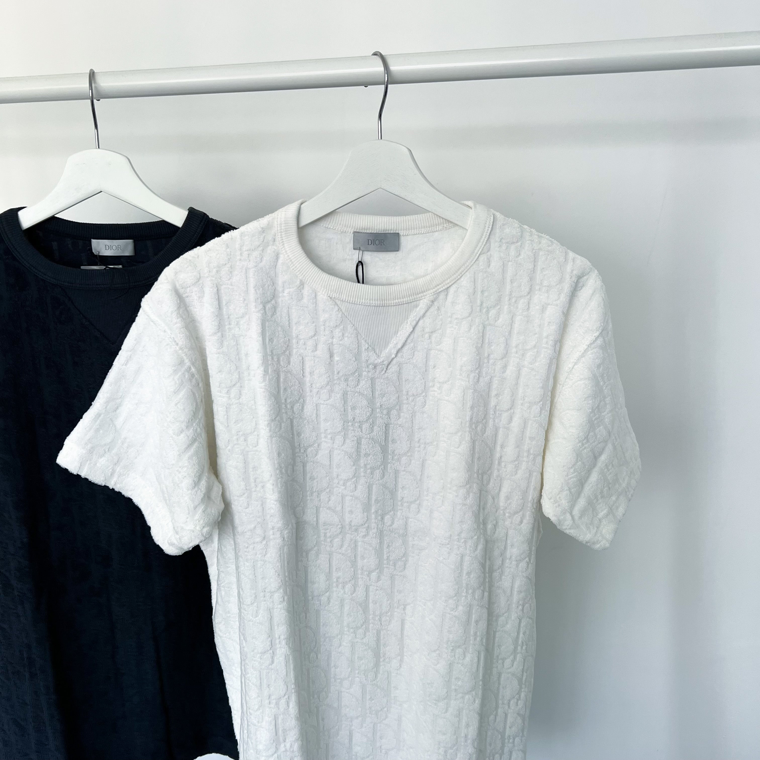 Dior Oblique Towel Tee - White – TrendCornerUK