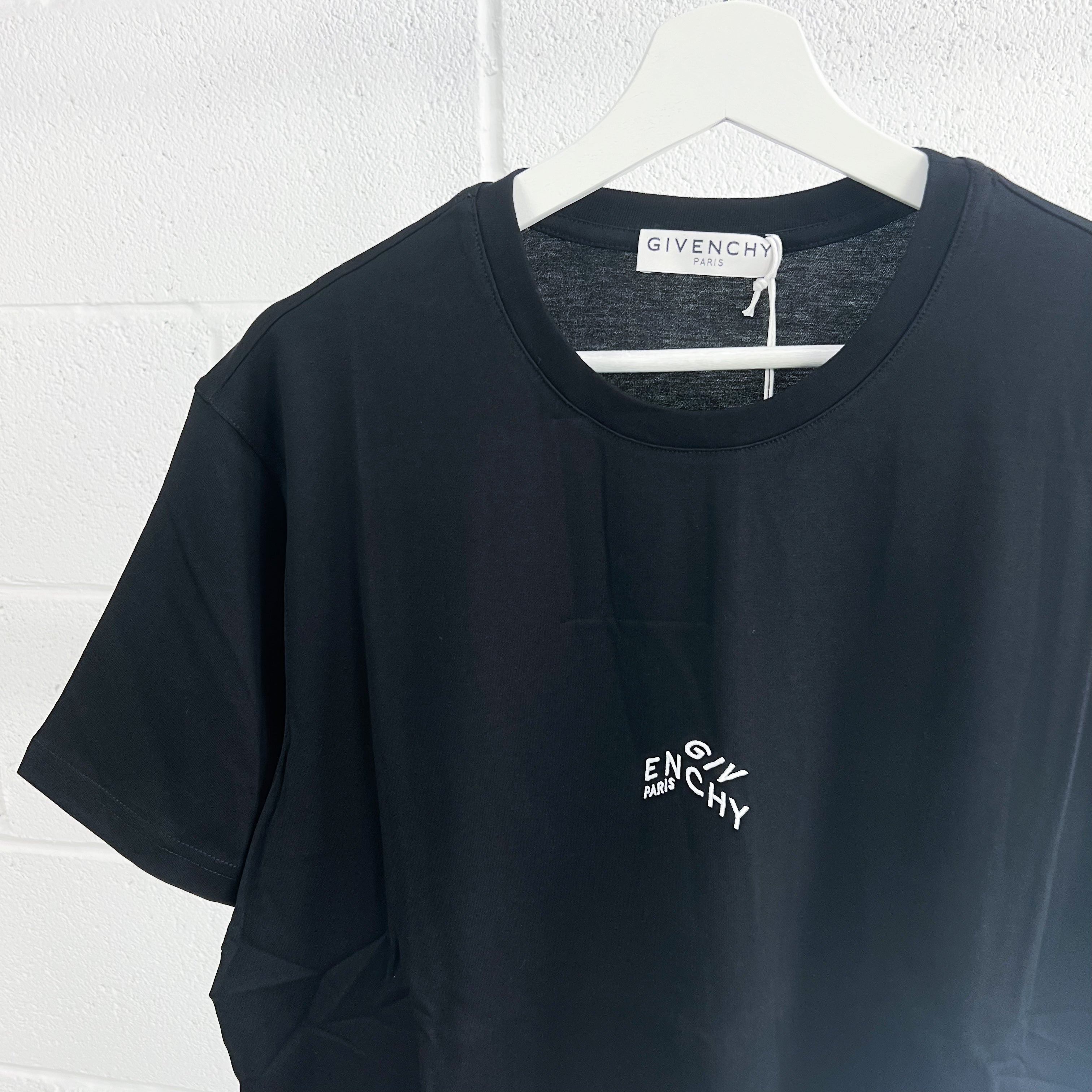 Givenchy Mini Refracted Embroidery Tee - Black
