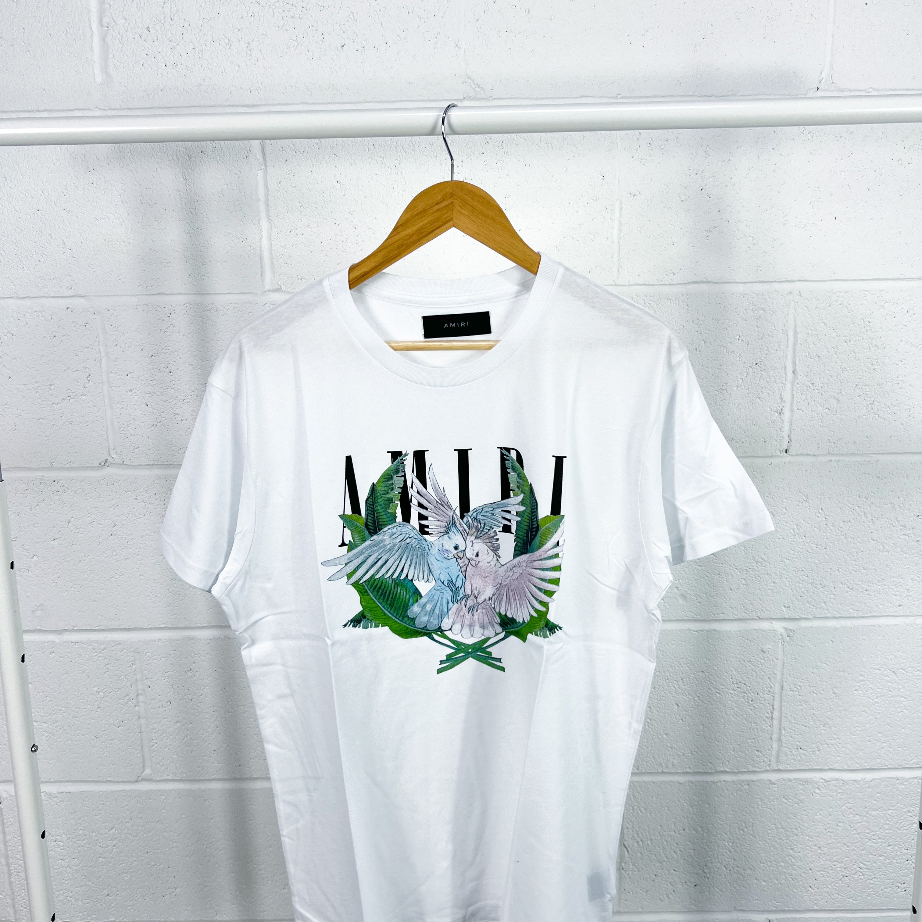 Amiri Lovebirds Tee - White