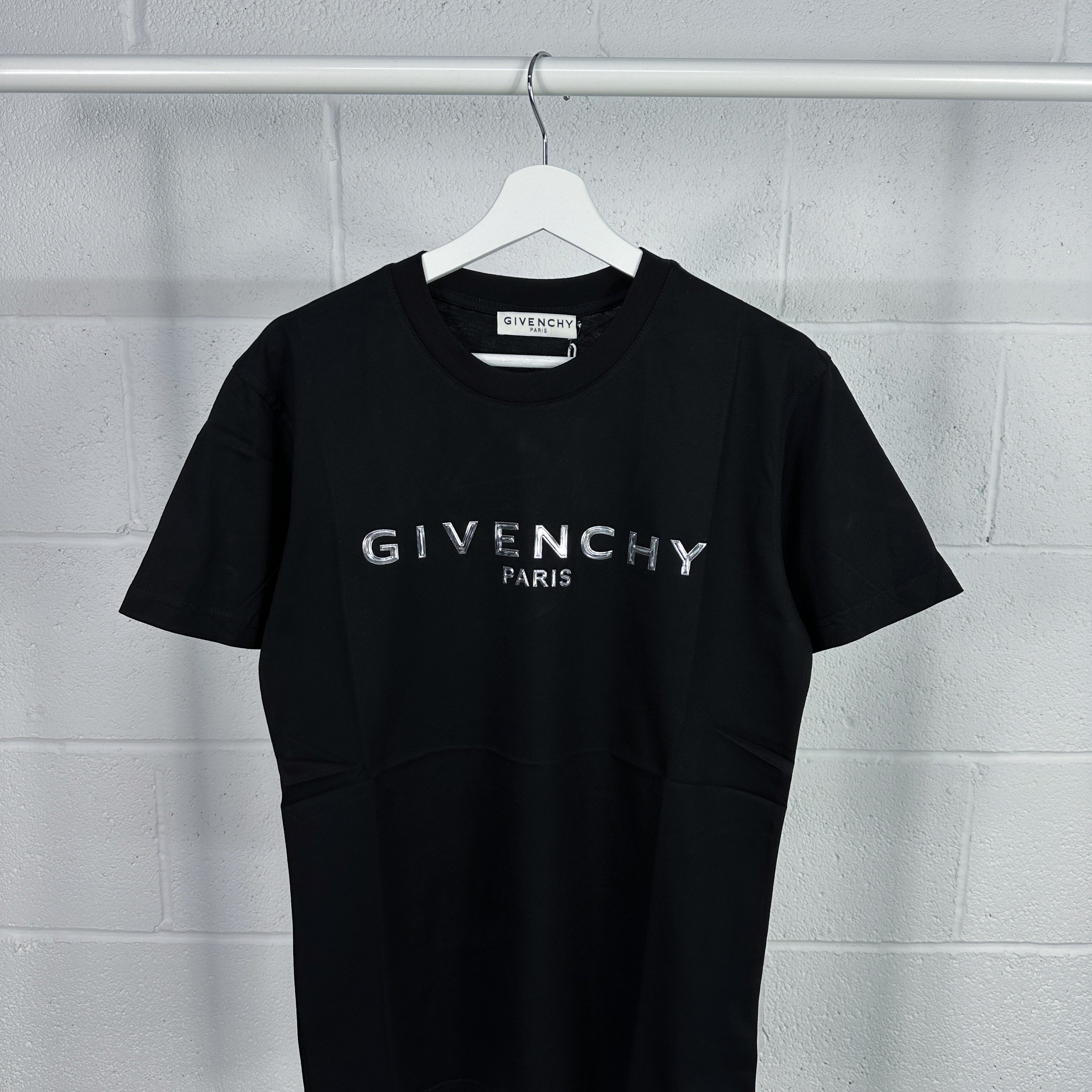 Givenchy 3D Metallic Logo Tee