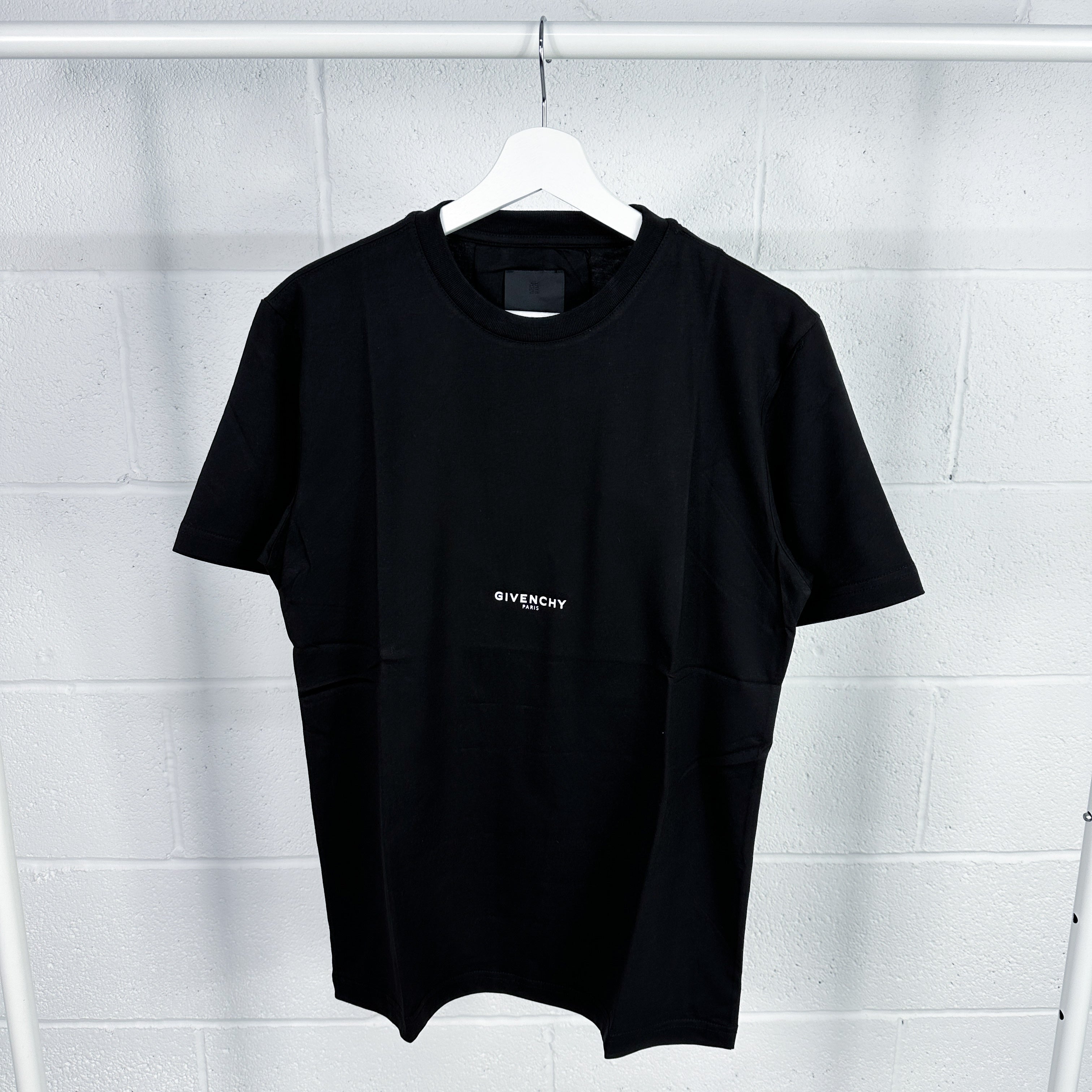 Givenchy Tiger Back Logo Tee - Black