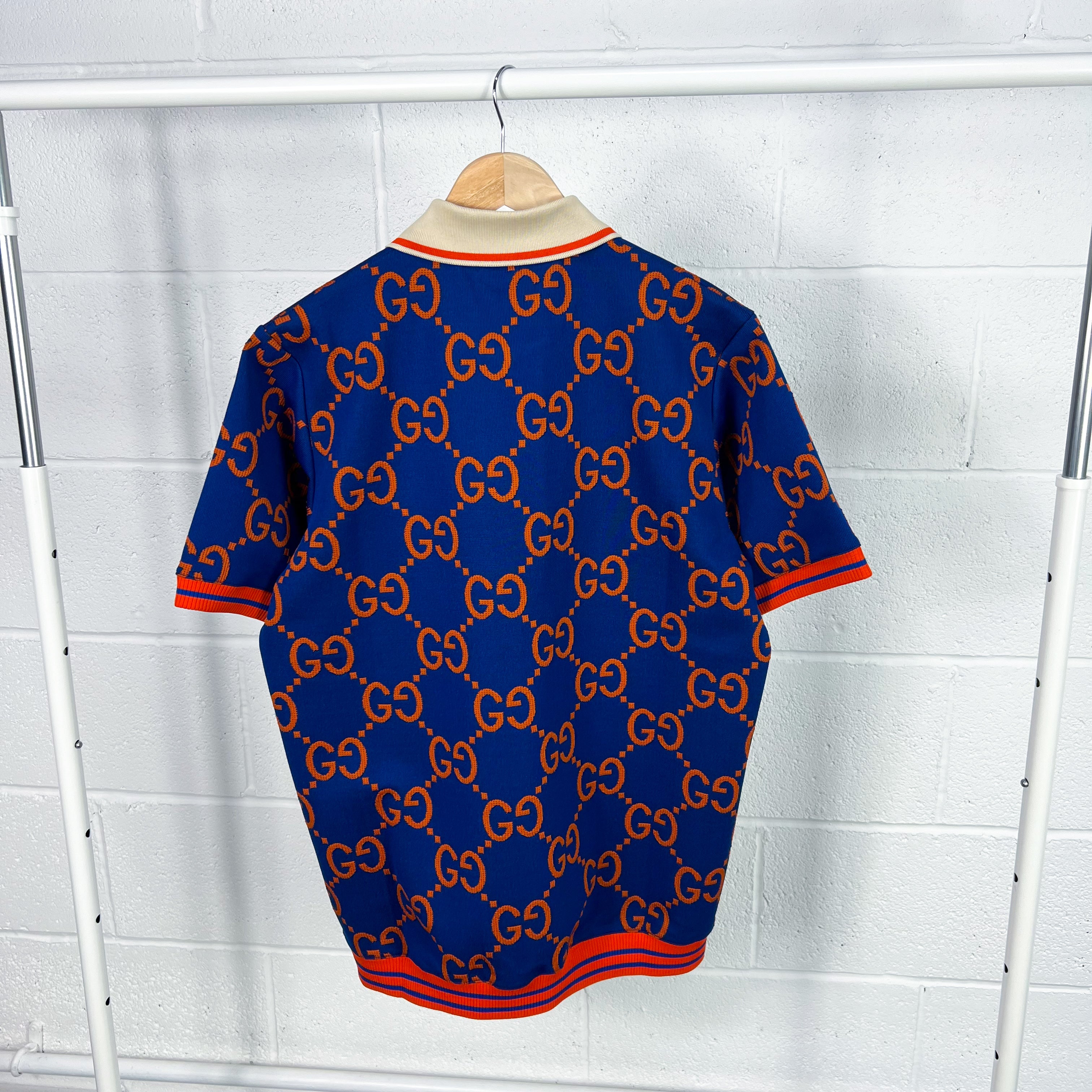 Gucci GG Jacquard Knitted Polo