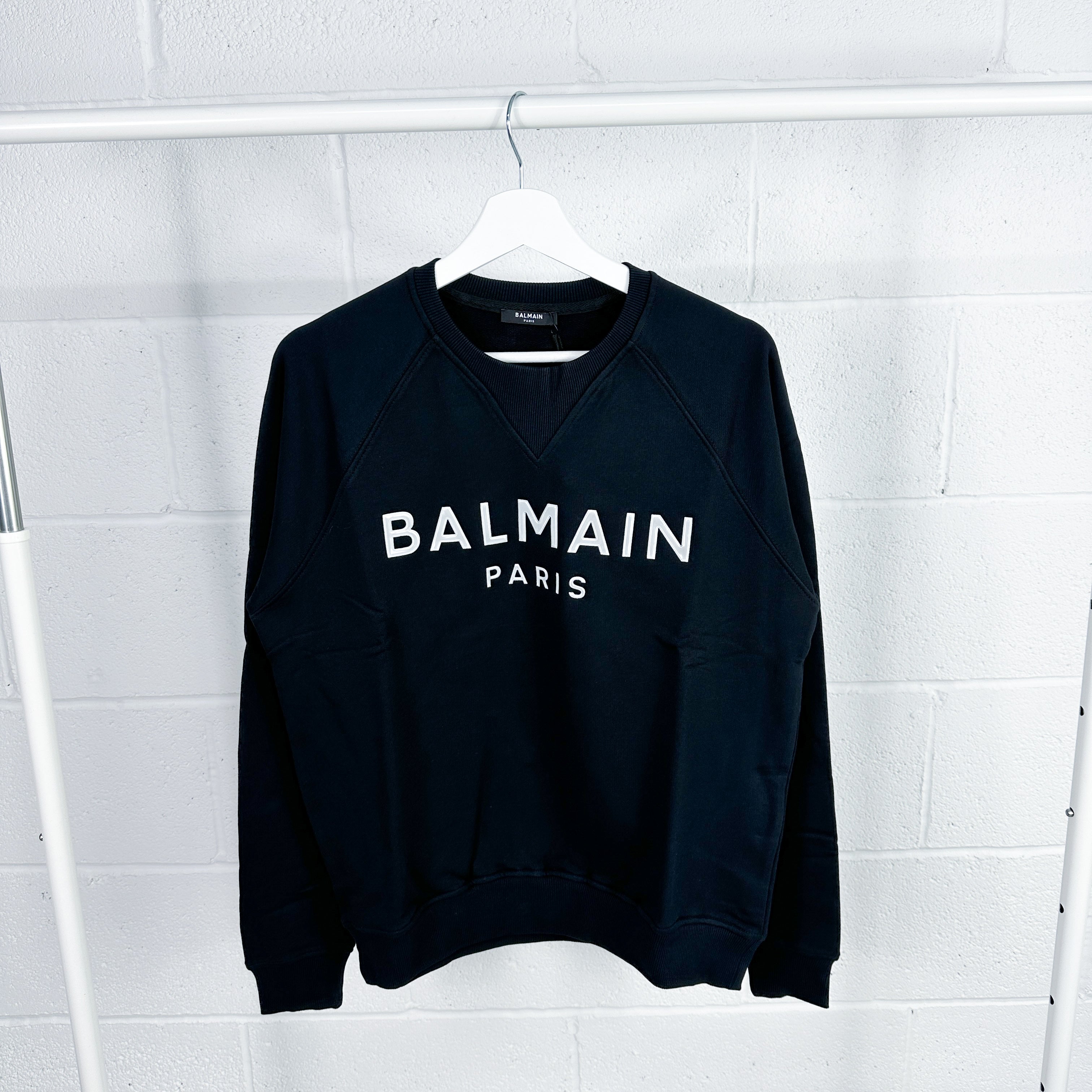 Balmain 3D Silicone Logo Sweatshirt