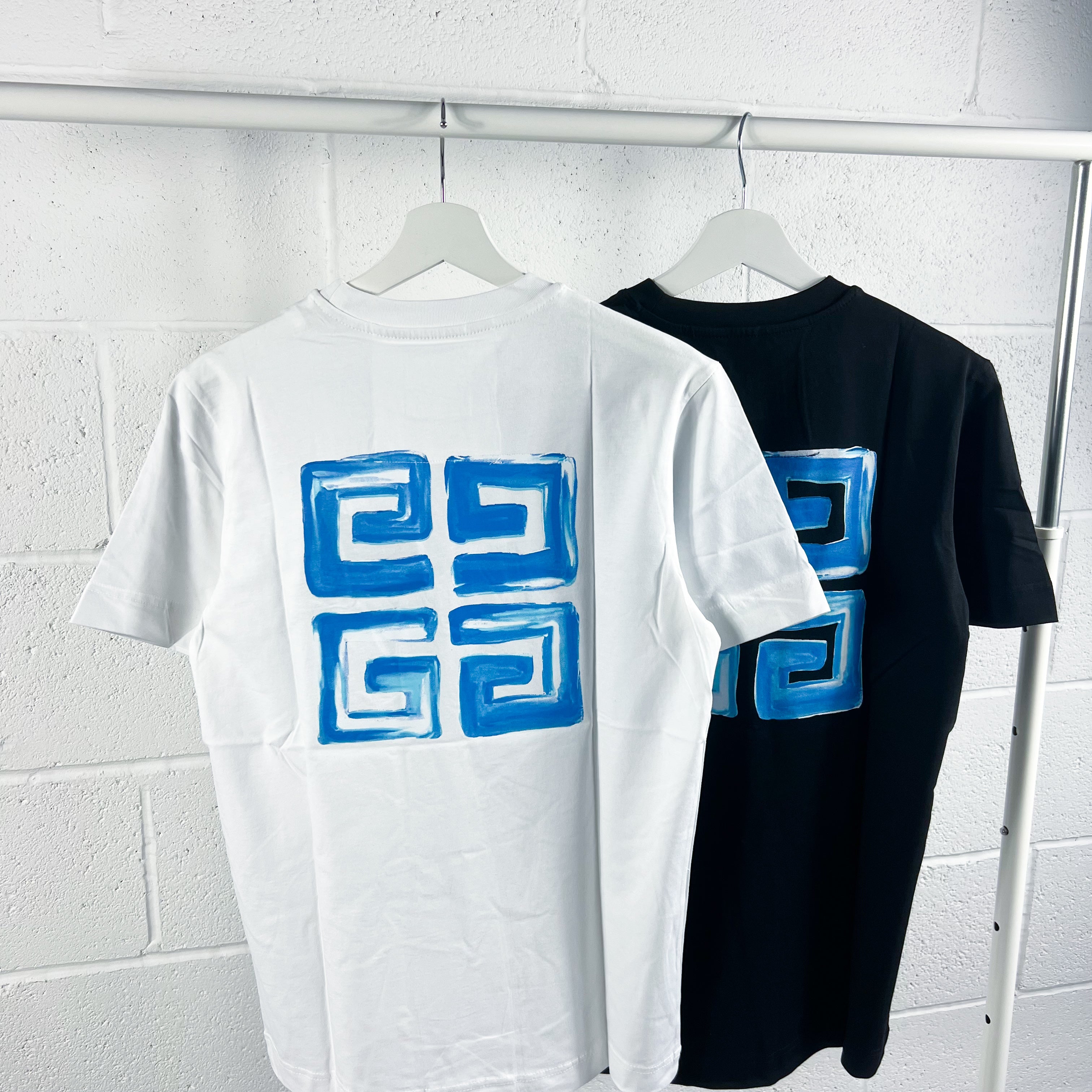 Givenchy 4G Painted Logo Tee - White