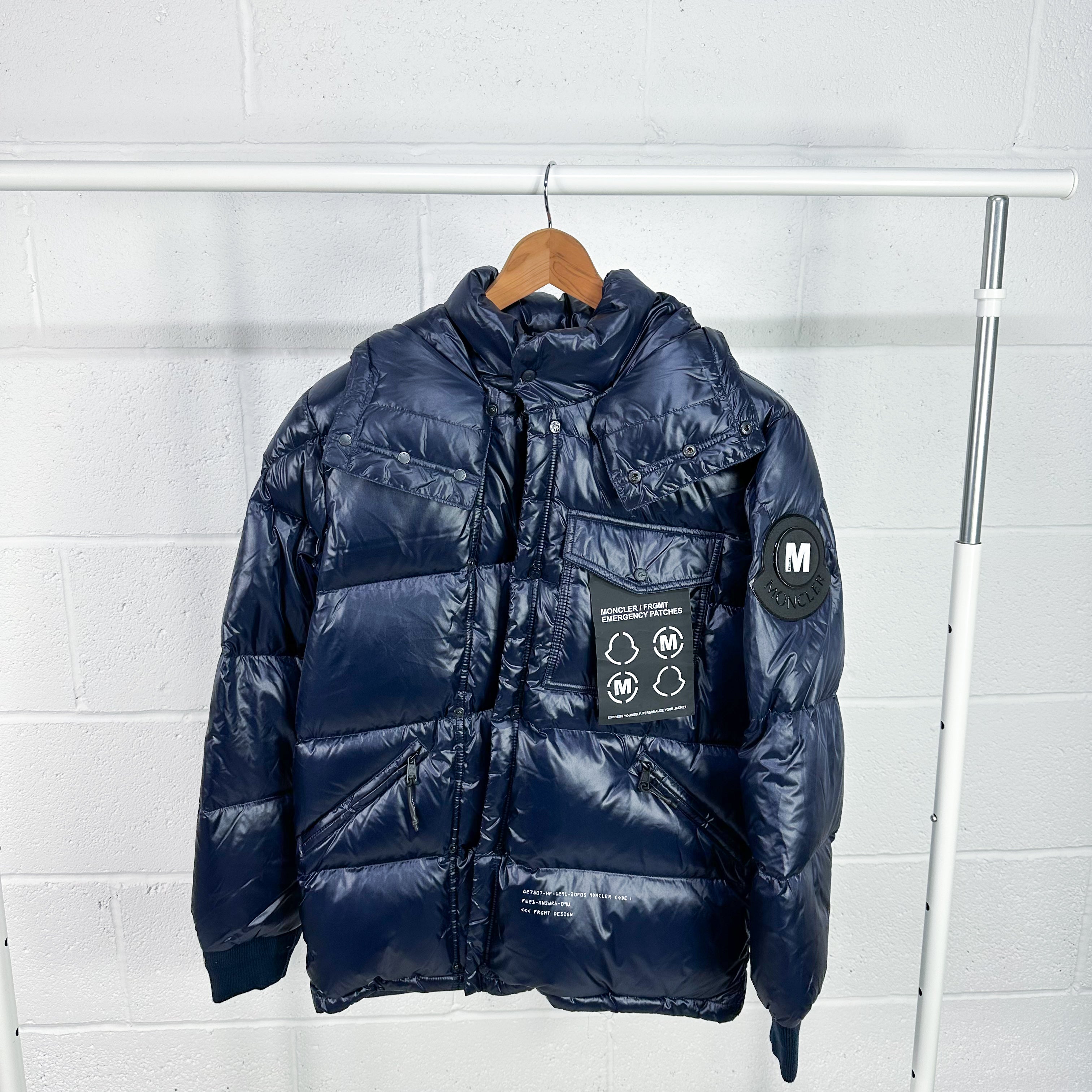 Moncler x Fragment Padded Patch Jacket - Navy