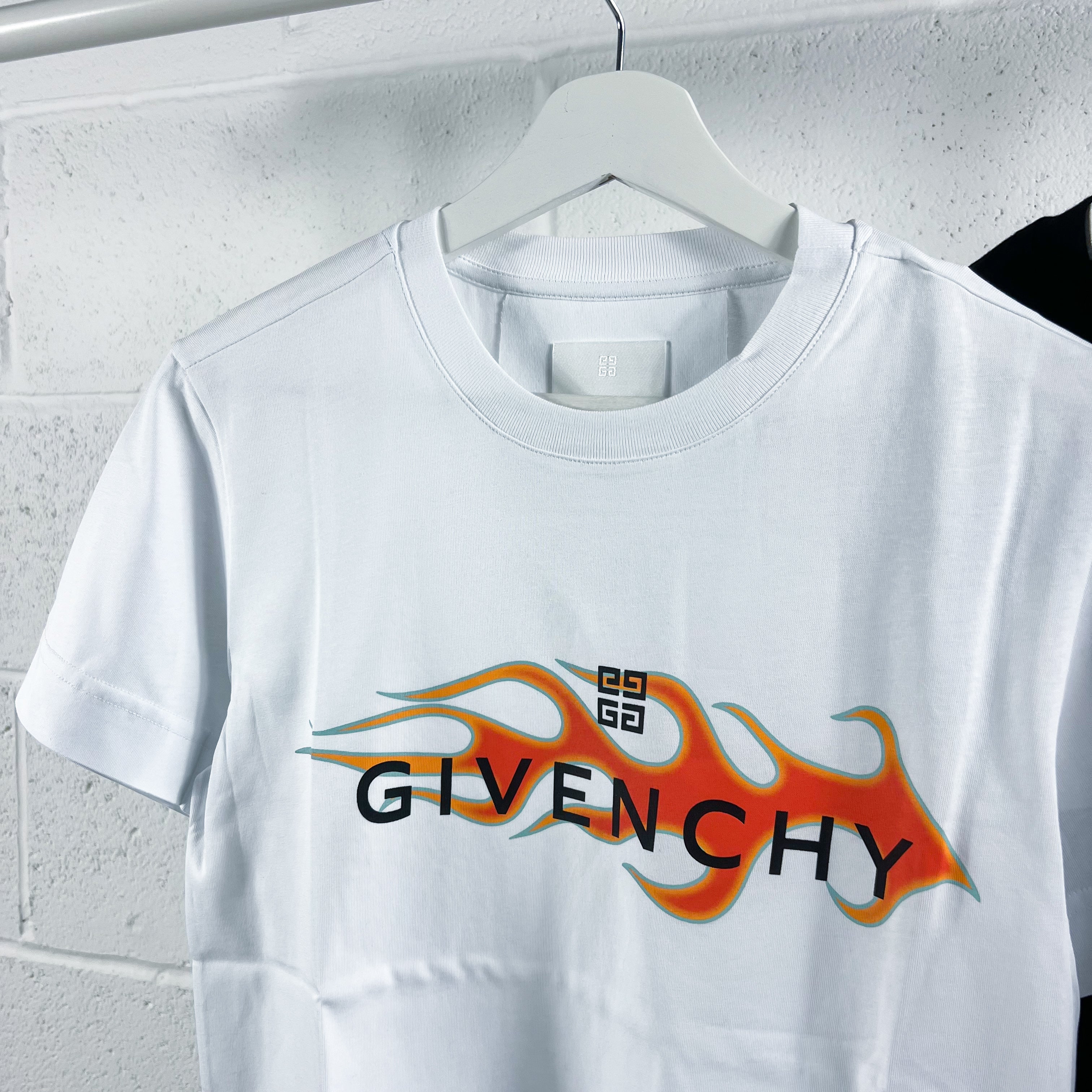 Givenchy Flame Tee - White