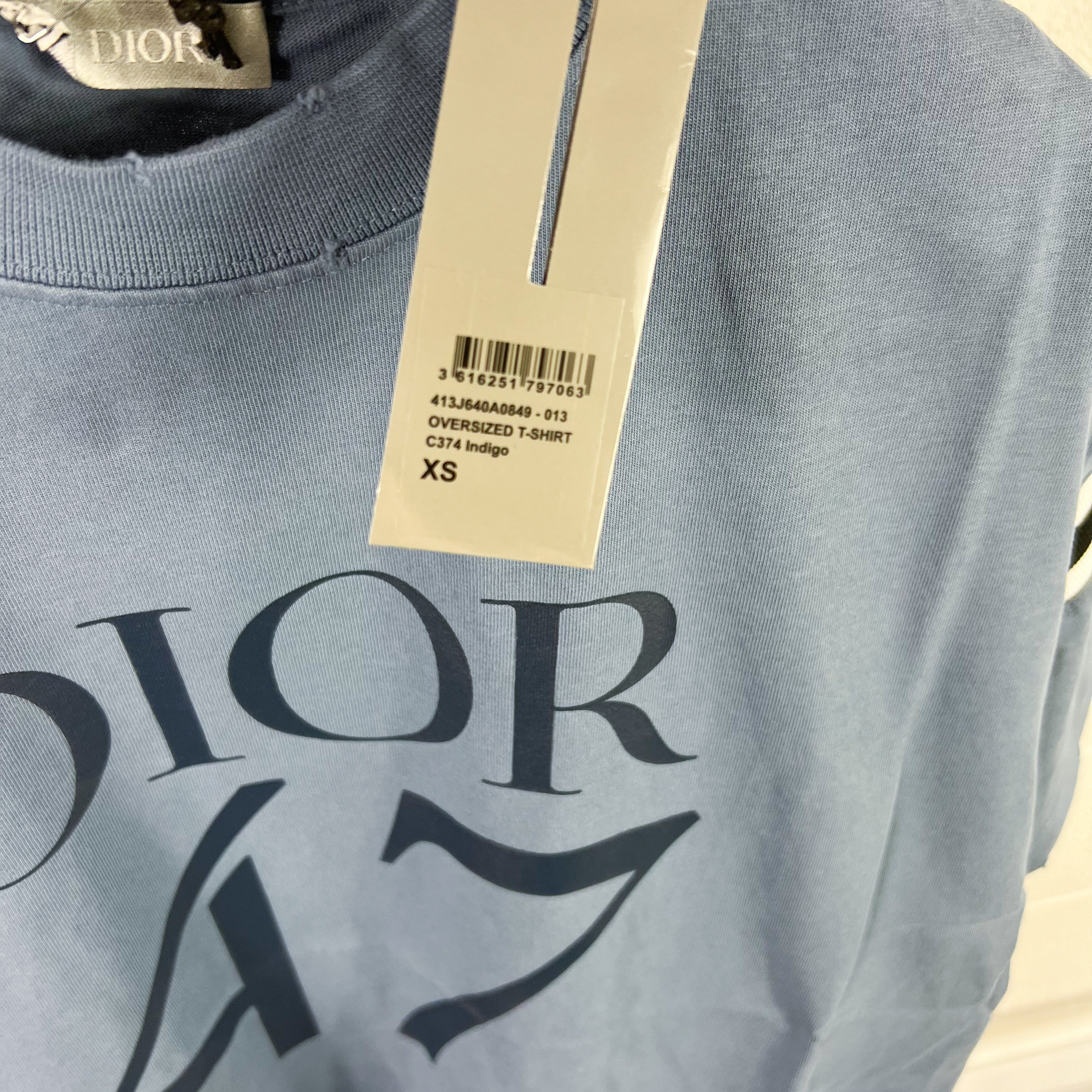 Dior ‘47’ Oversized Jersey Tee