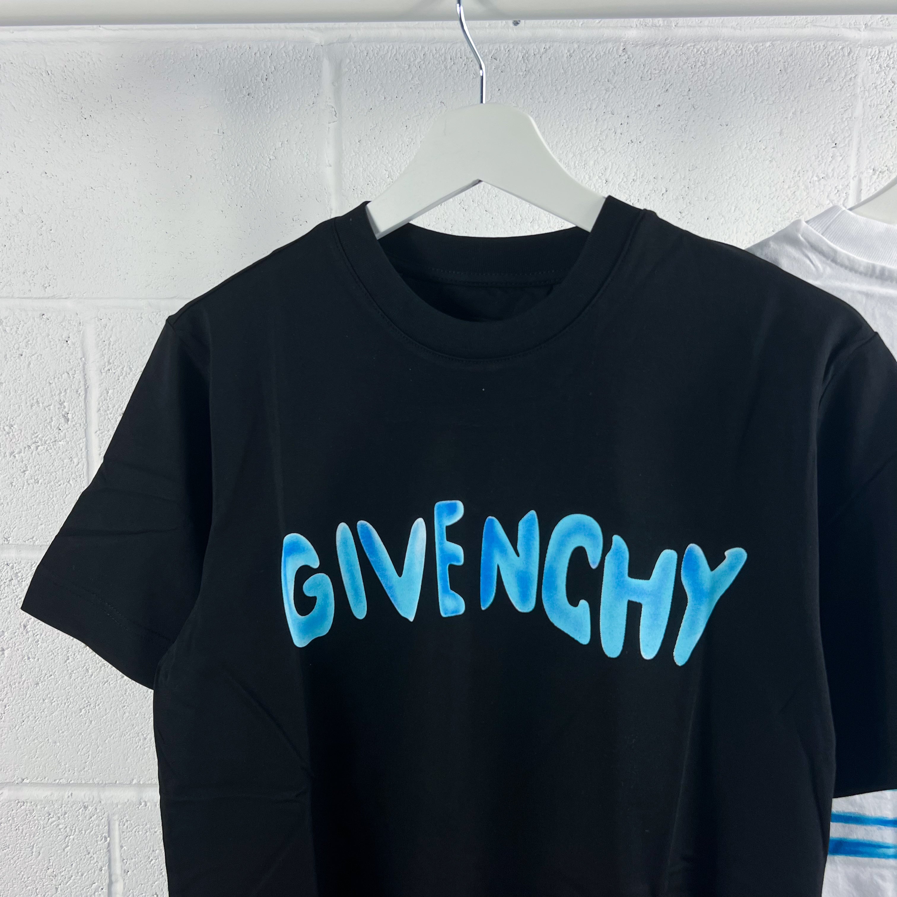 Givenchy 4G Painted Logo Tee - Black