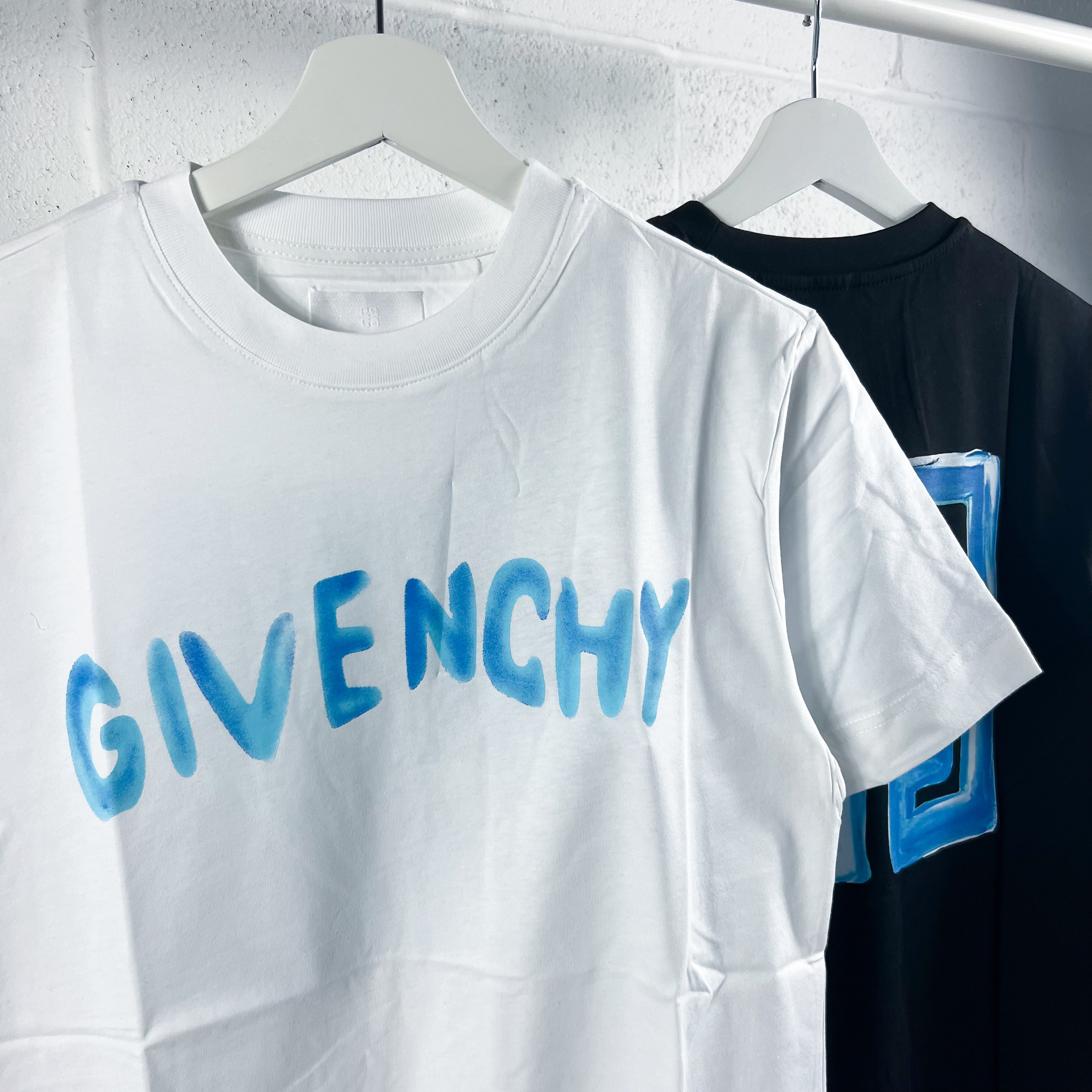 Givenchy 4G Painted Logo Tee - White