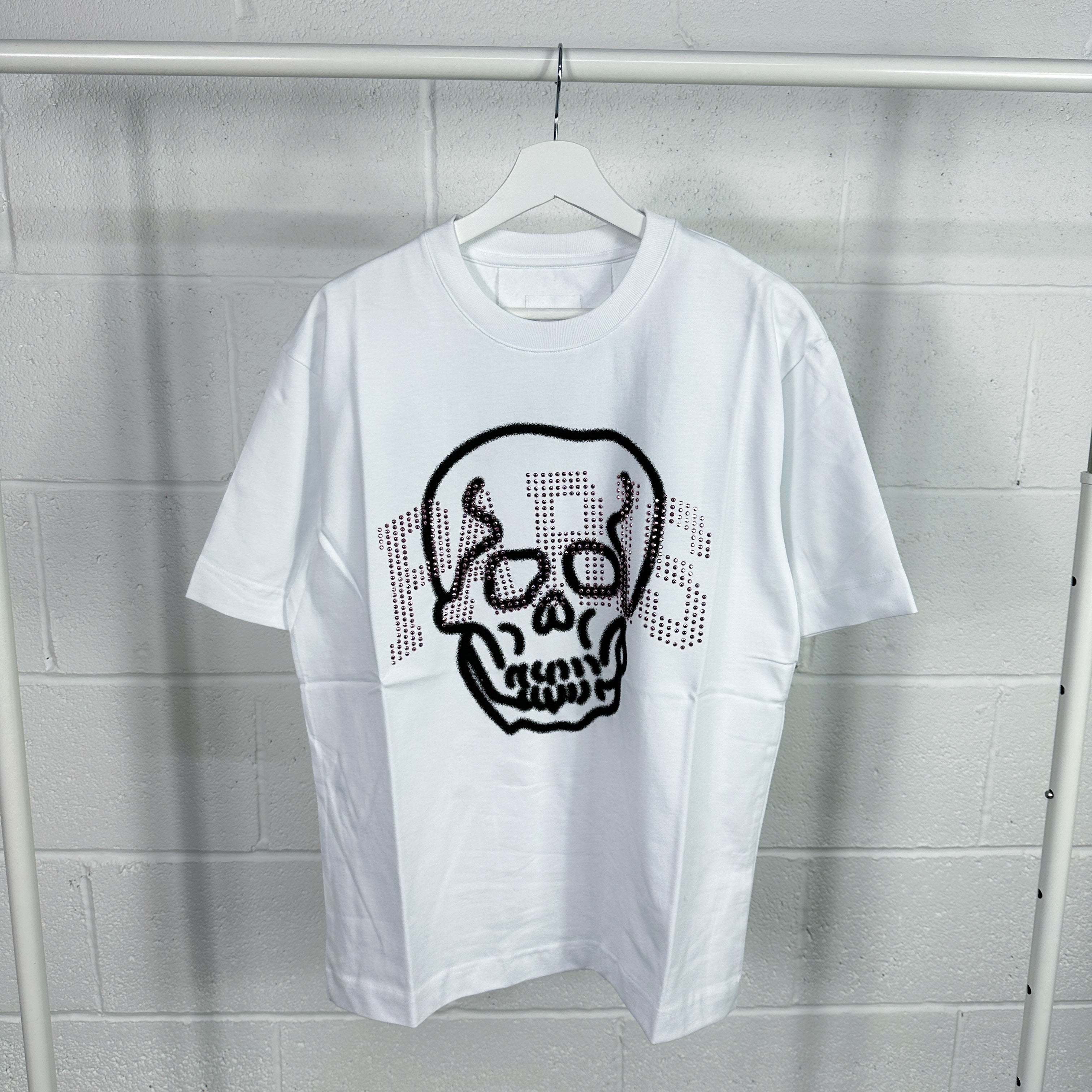 Givenchy Skull Rhinestone Tee