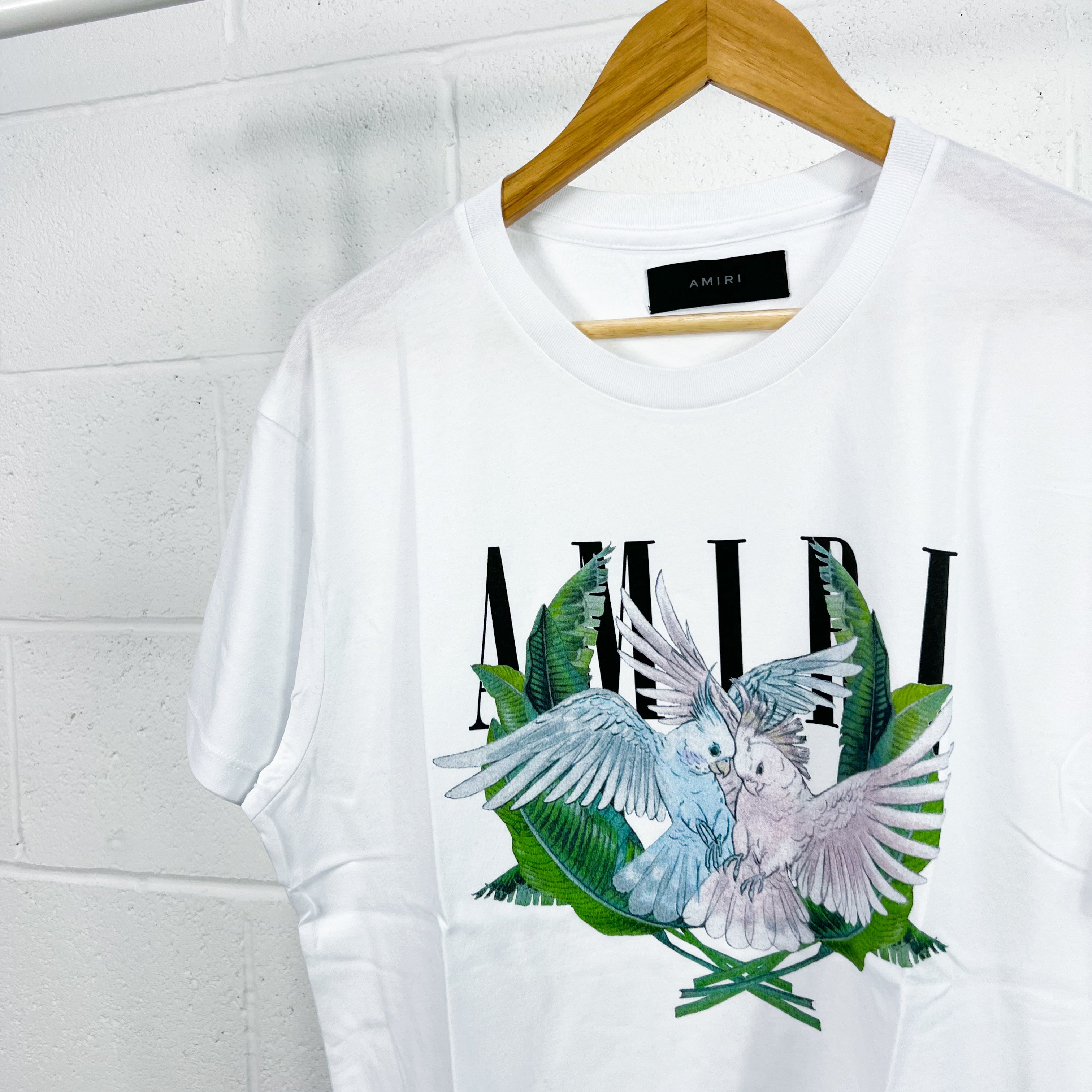 Amiri Lovebirds Tee - White