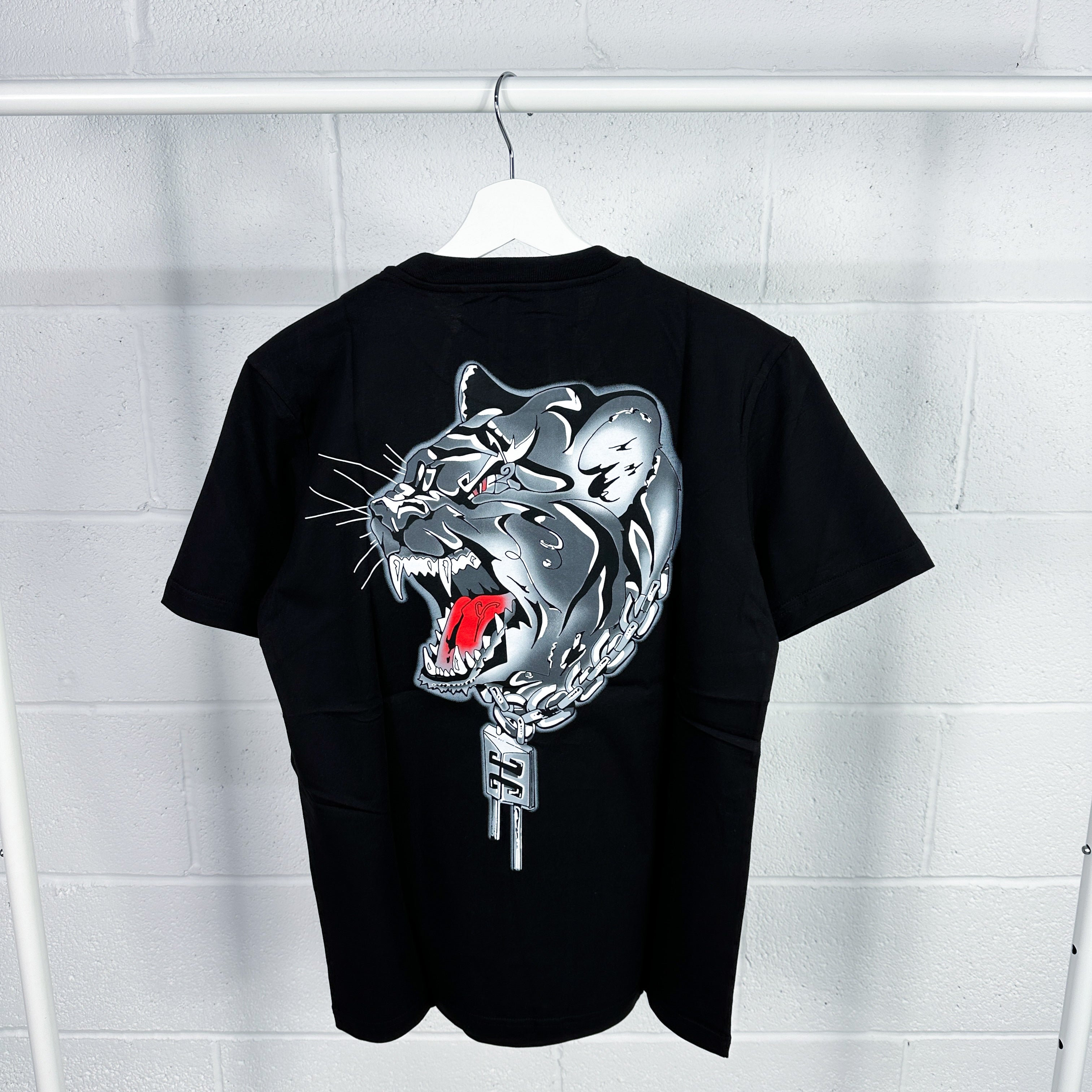 Givenchy Tiger Back Logo Tee - Black