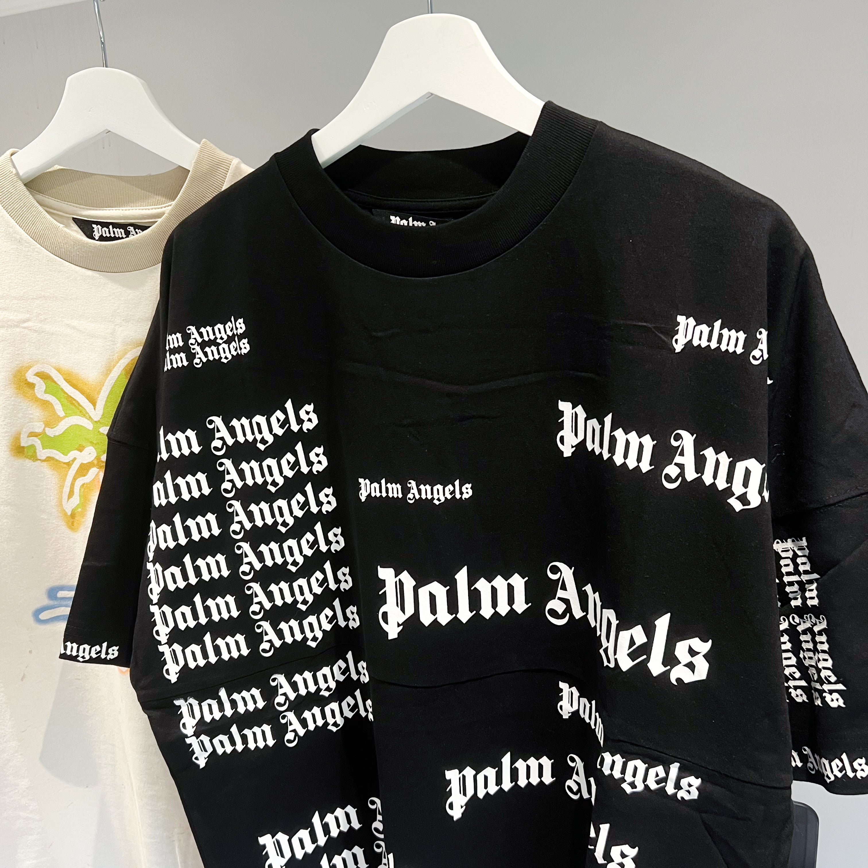 Palm Angels All Over Logo Tee