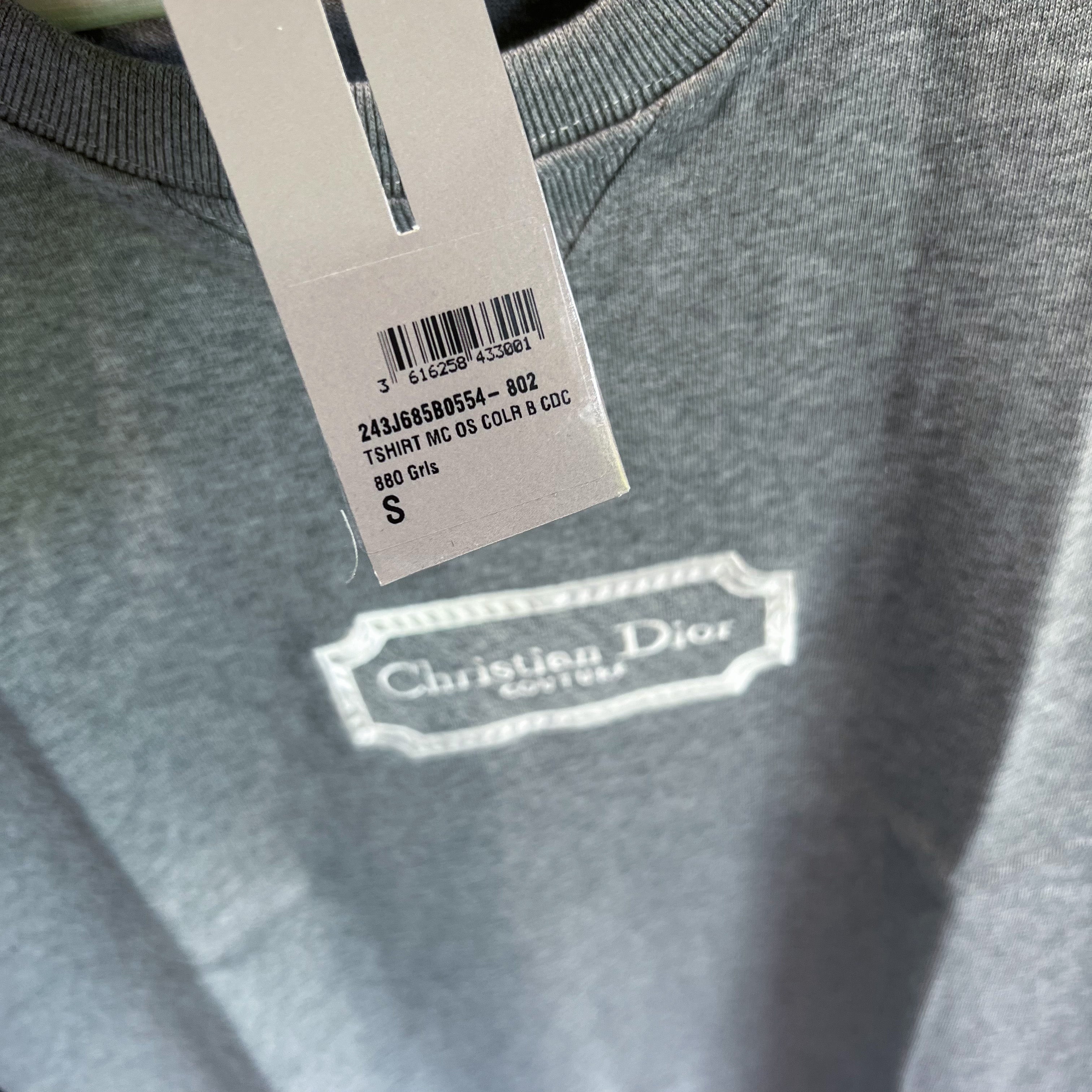 Dior Couture Tee - Light Grey
