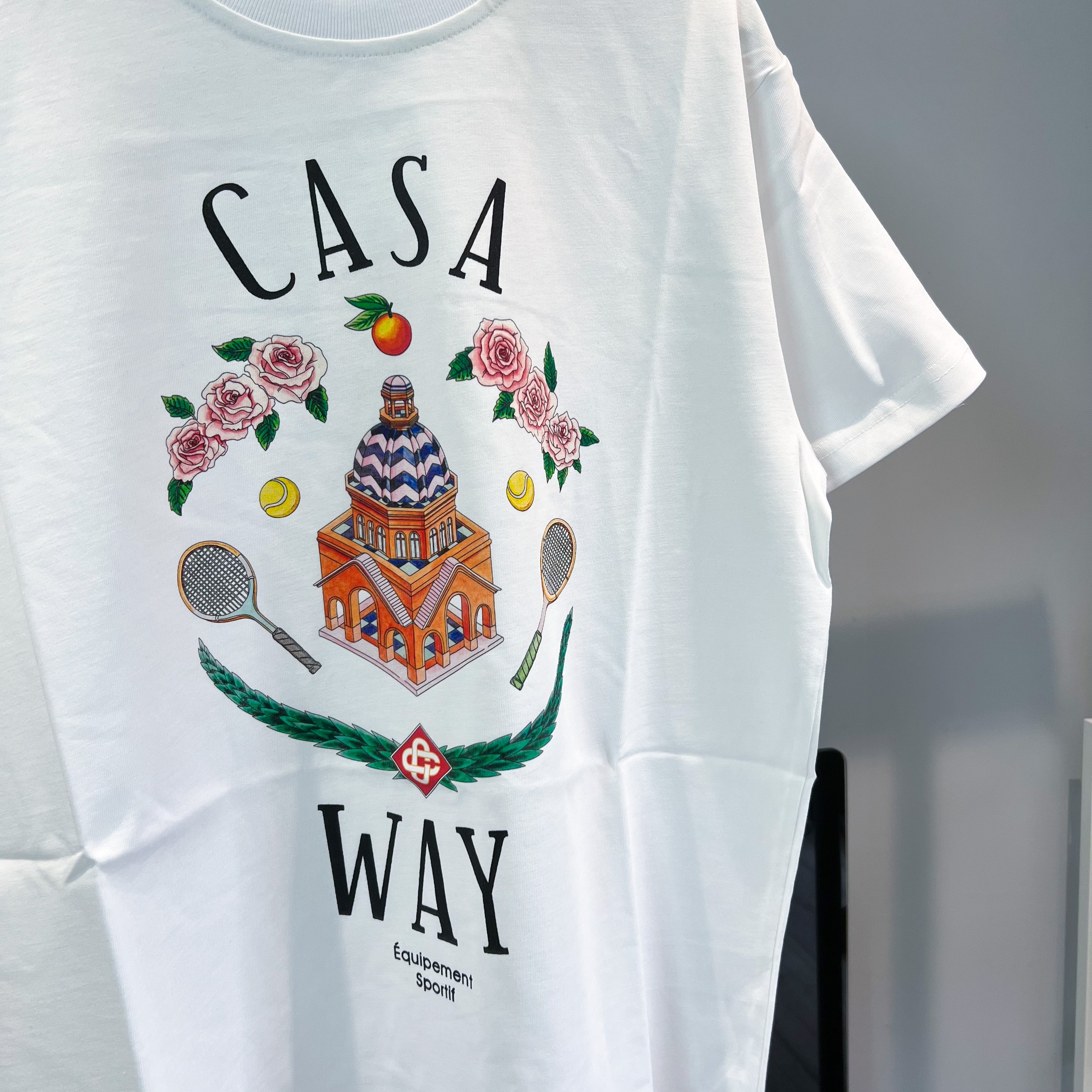 Casablanca Casa Way Tee - White