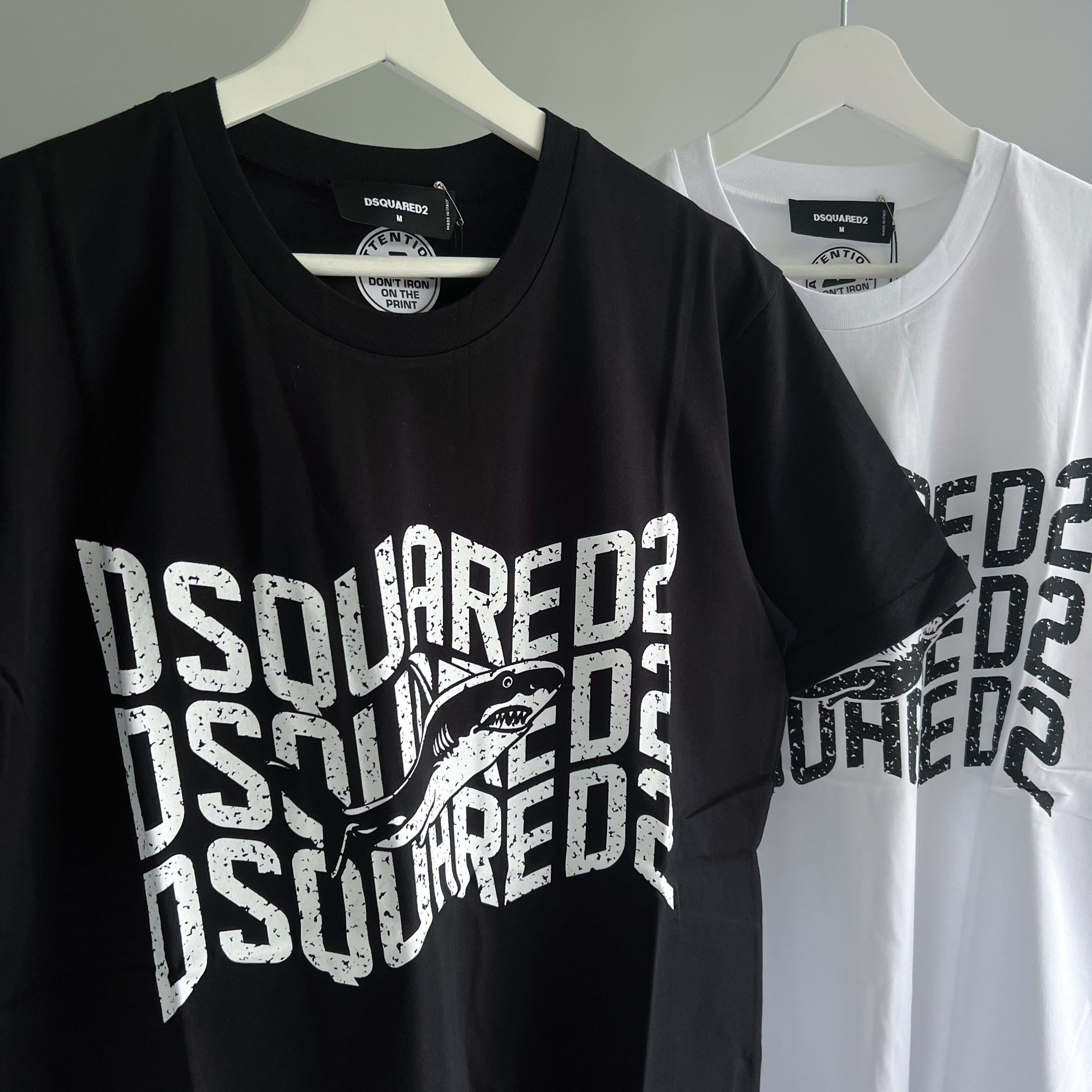 Dsquared Shark Logo Tee - Black