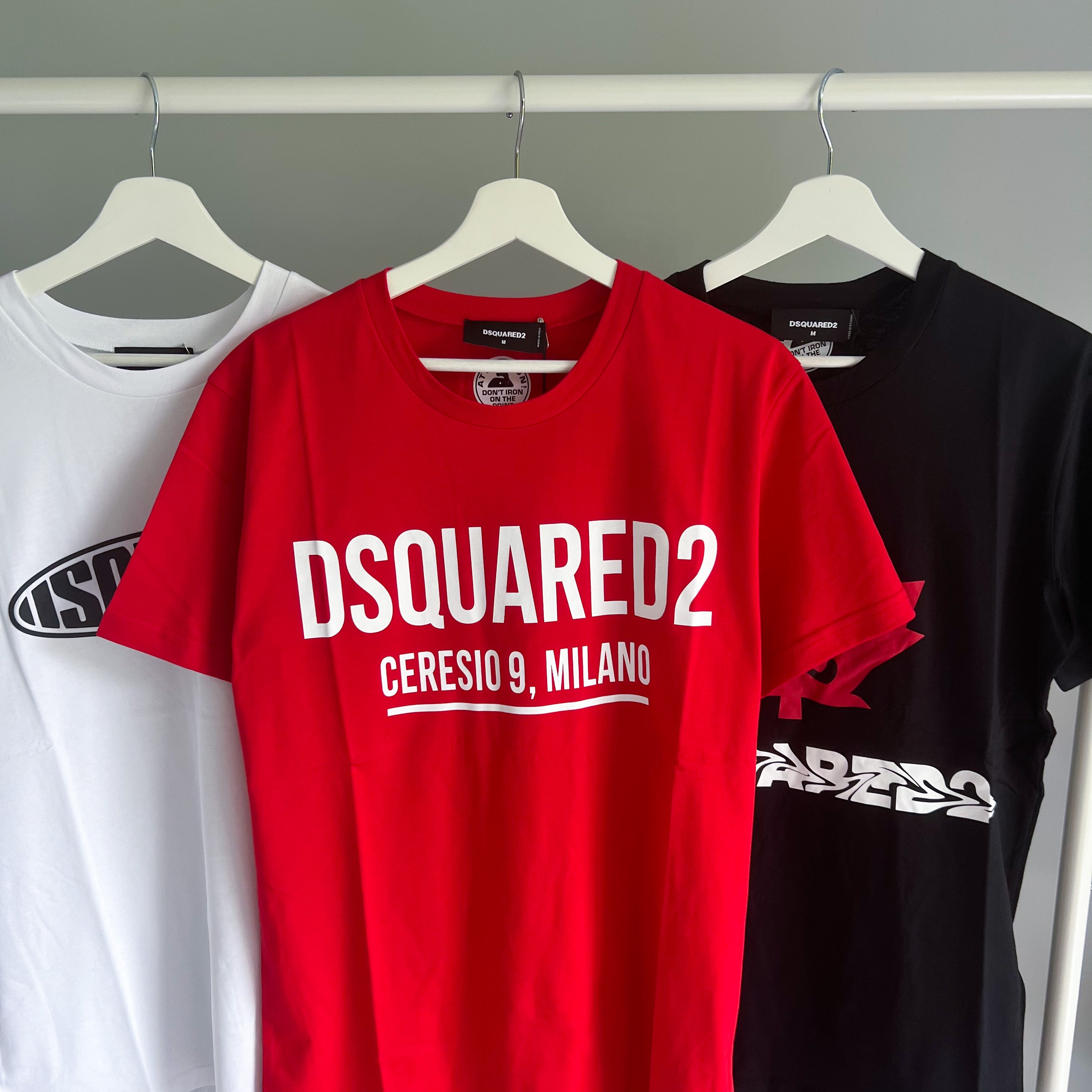 Dsquared Address Tee - Red