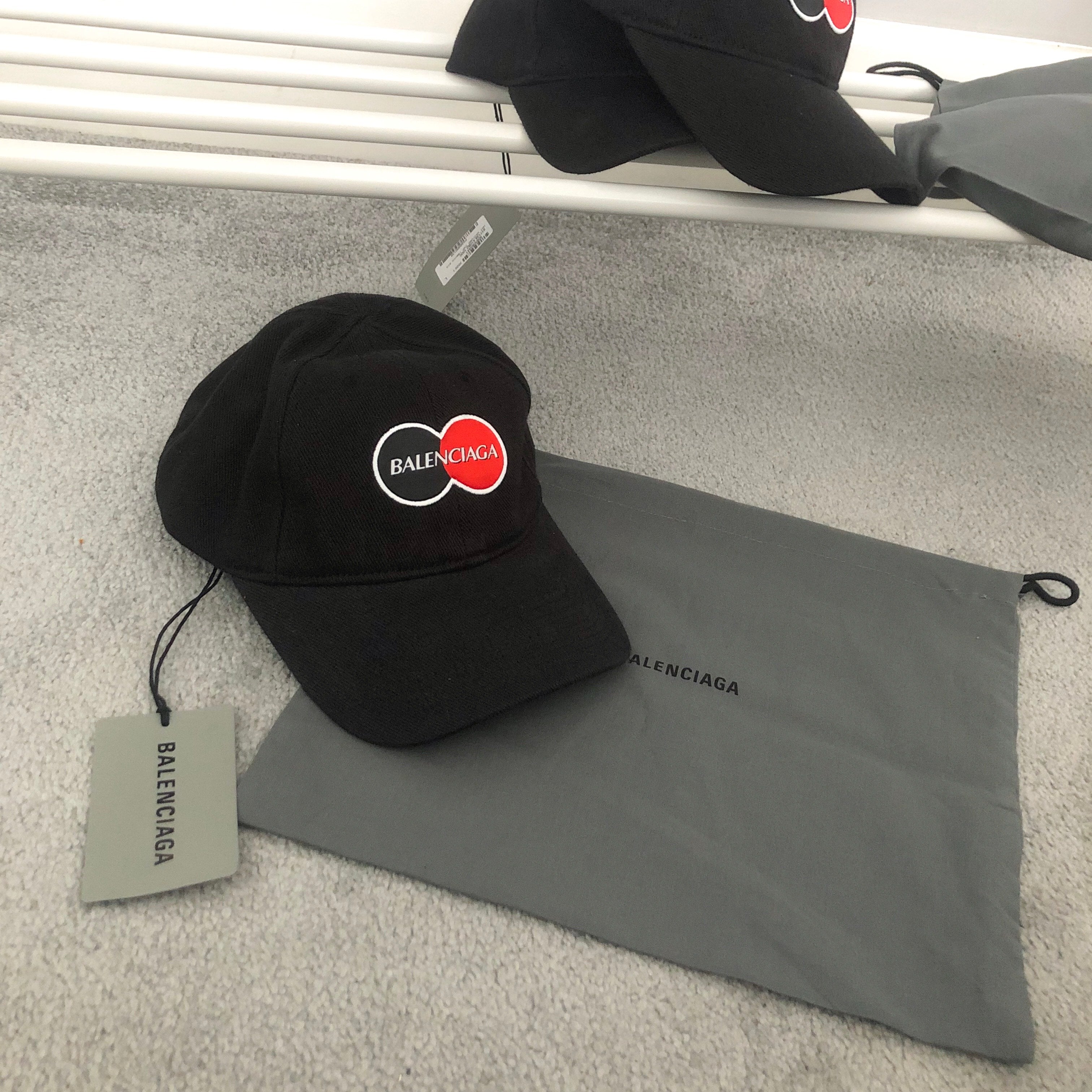 Balenciaga Embroidered MasterCard Cap