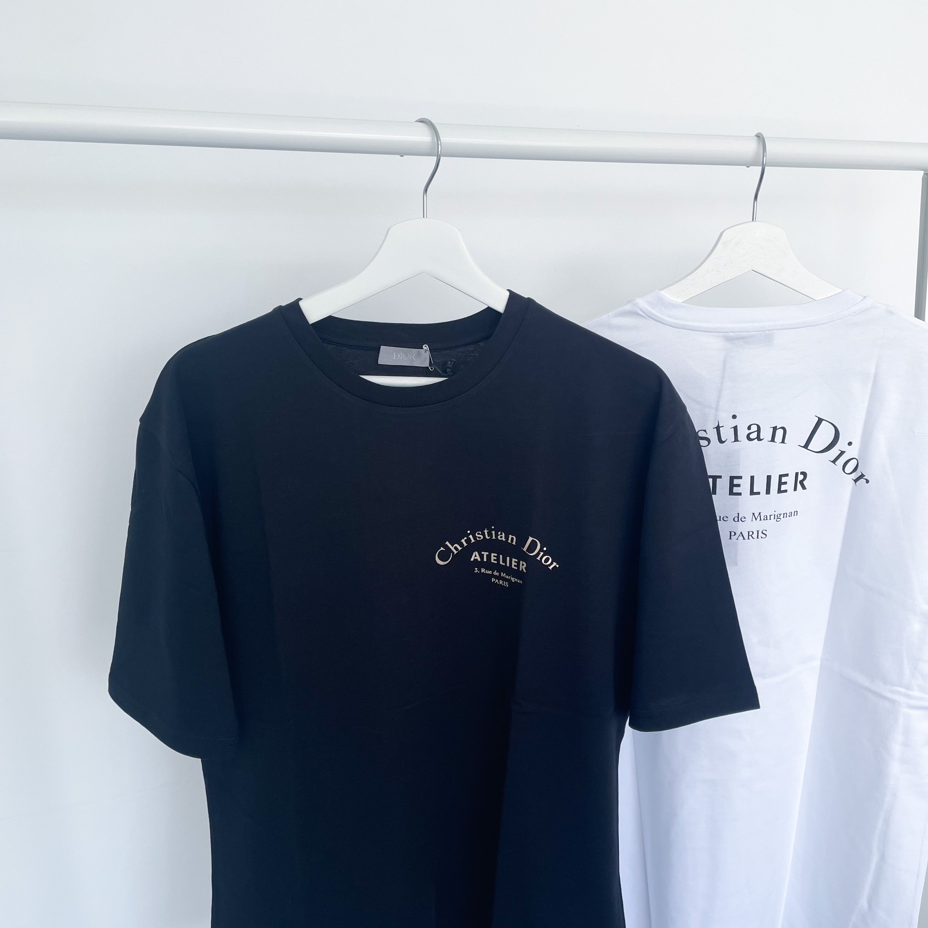 Dior Homme Atelier Logo Tee - Black