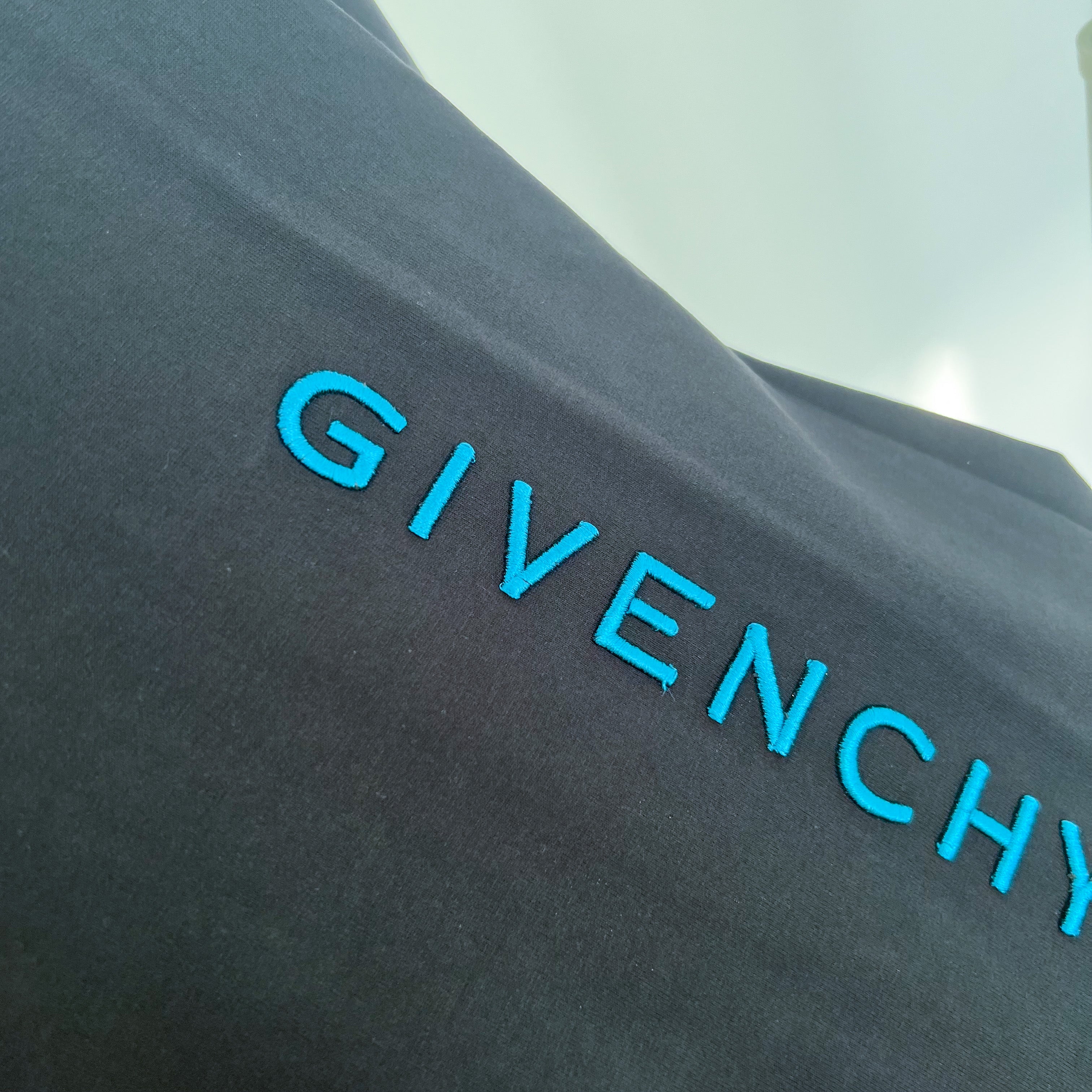 Givenchy Classic Embroidered Tee - Black