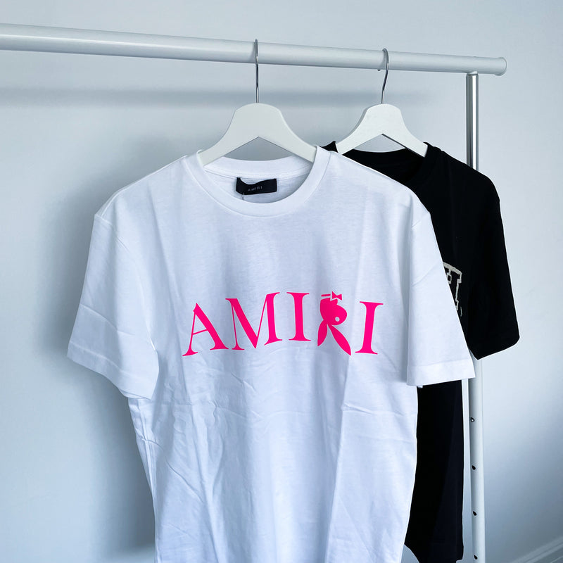 Amiri Men's Rabbit Logo T-Shirt