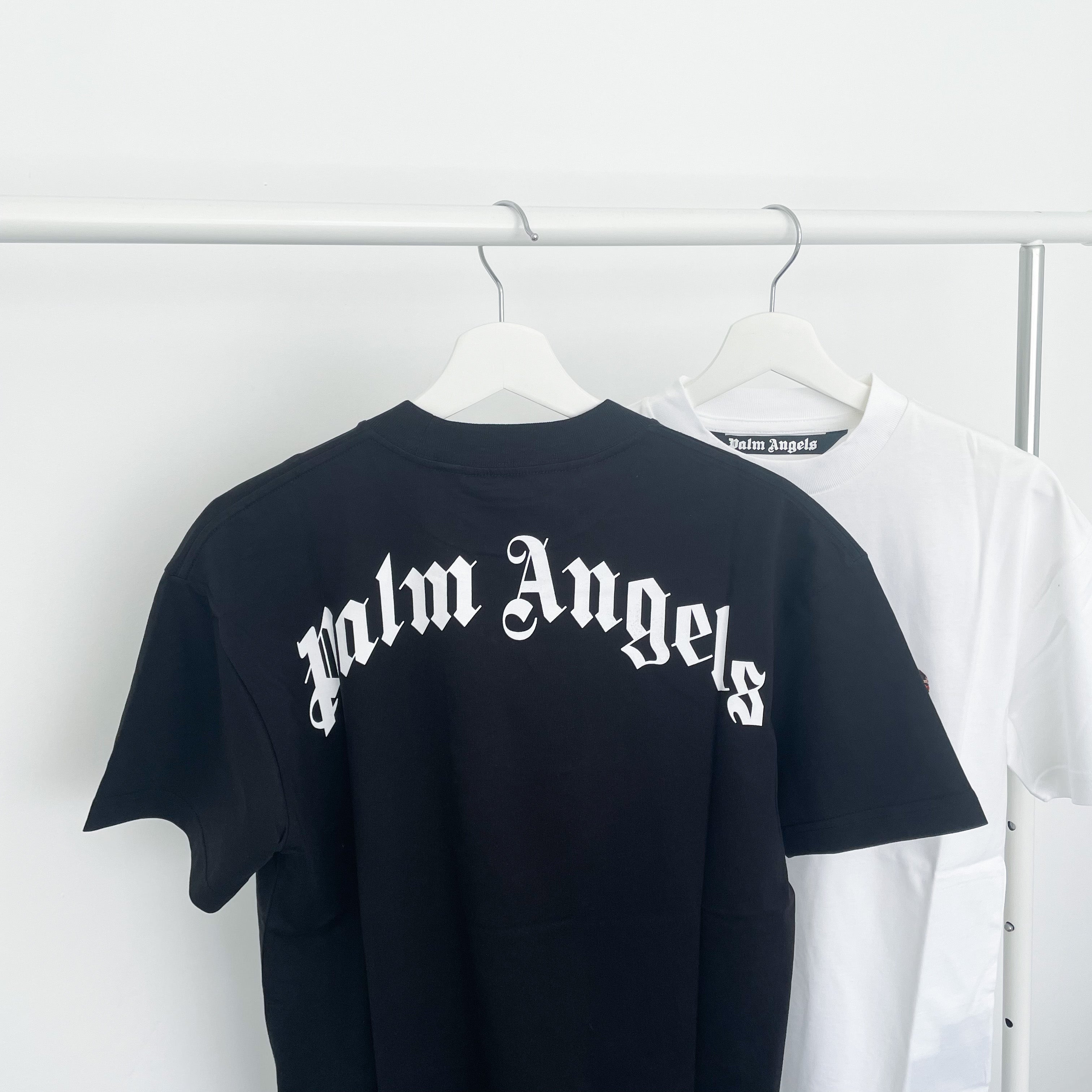 Palm Angels Leopard Bear Tee - Black