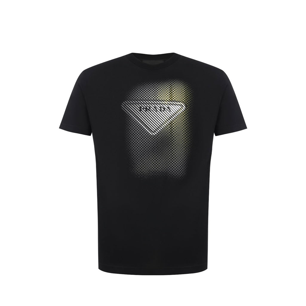 Prada Triangle Logo Tee