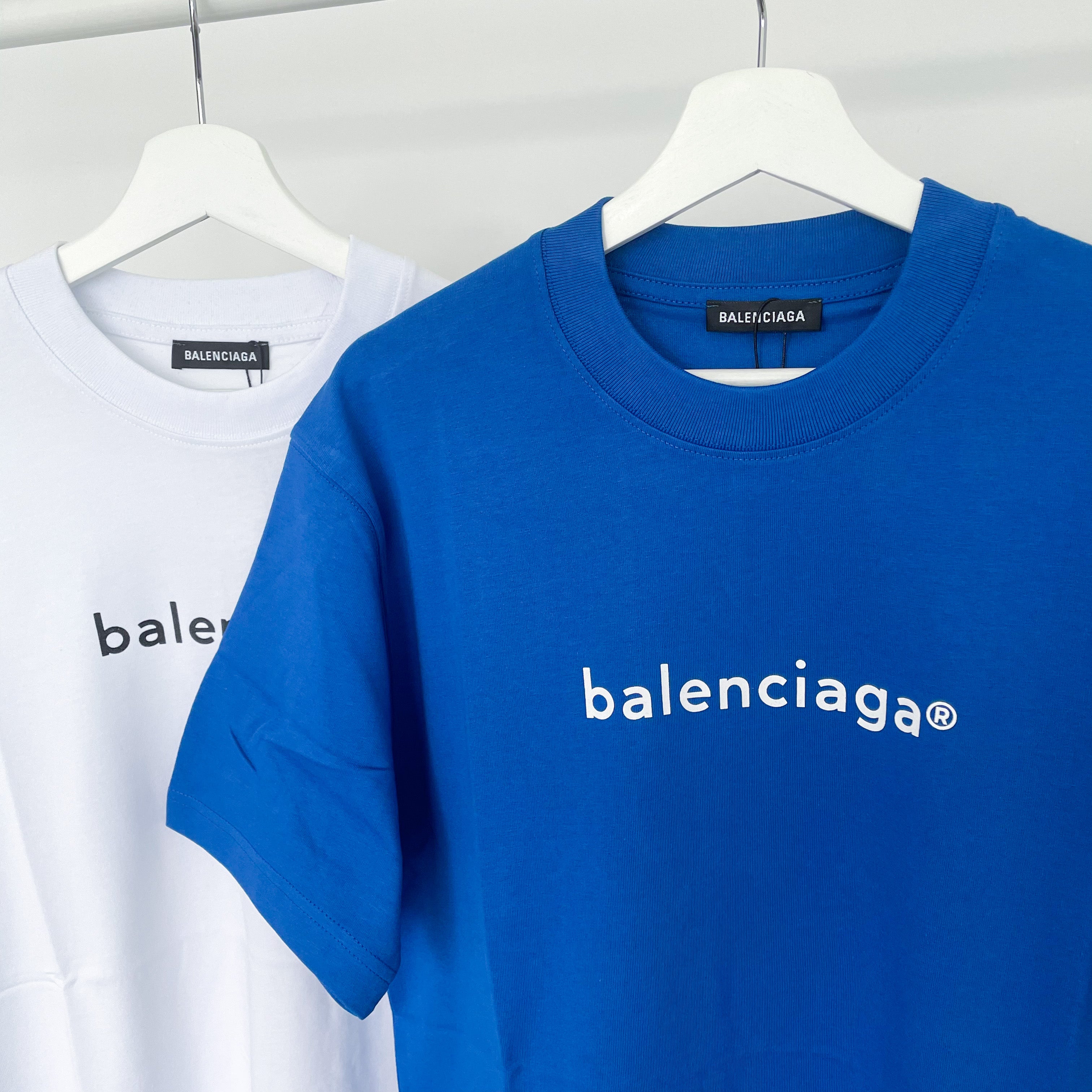Balenciaga Copyright Tee - Blue