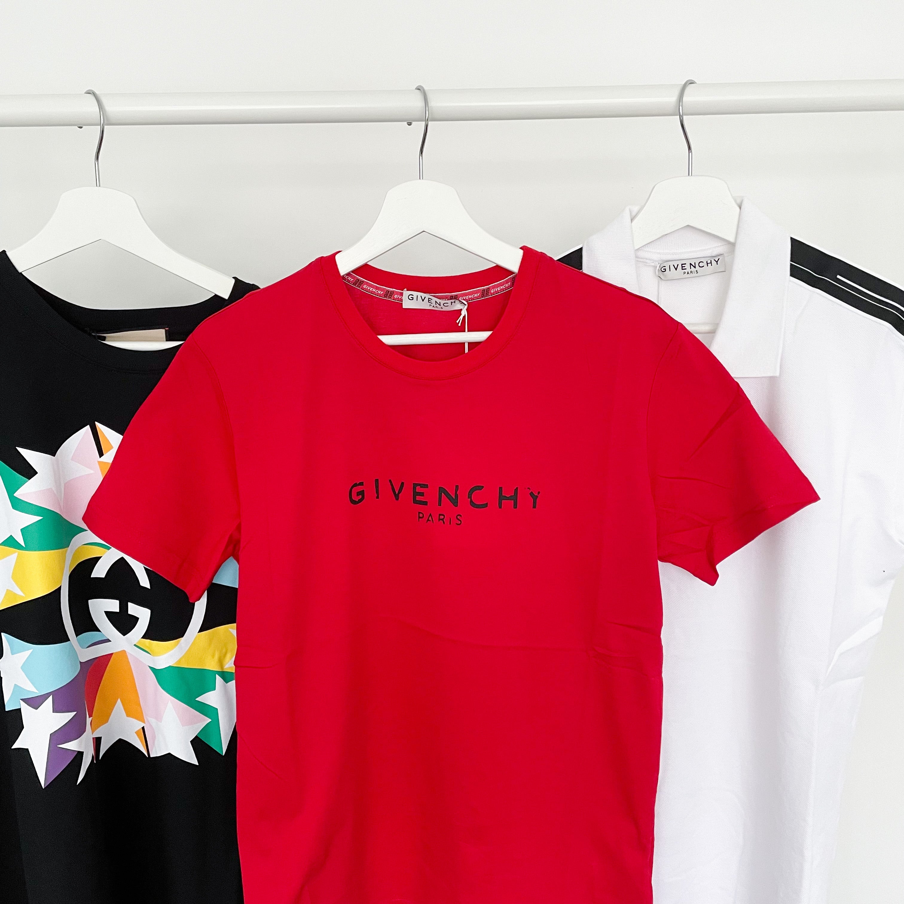 Givenchy Classic Logo Tee - Red