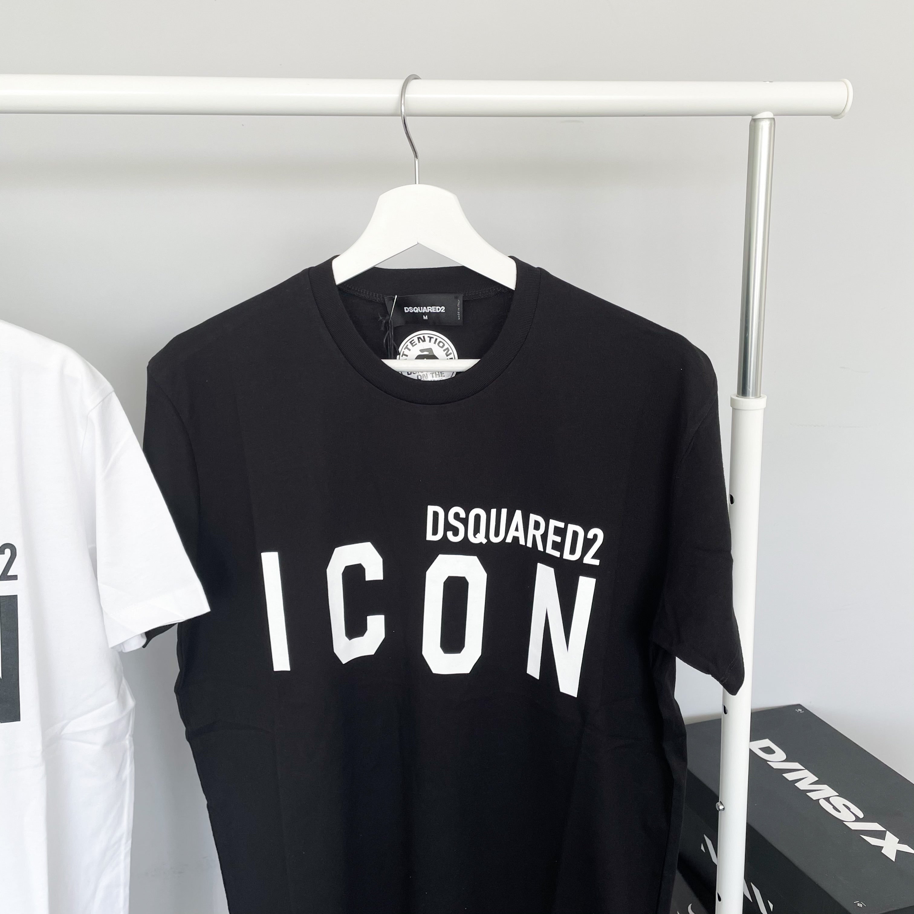 Dsquared Icon Logo Tee - Black