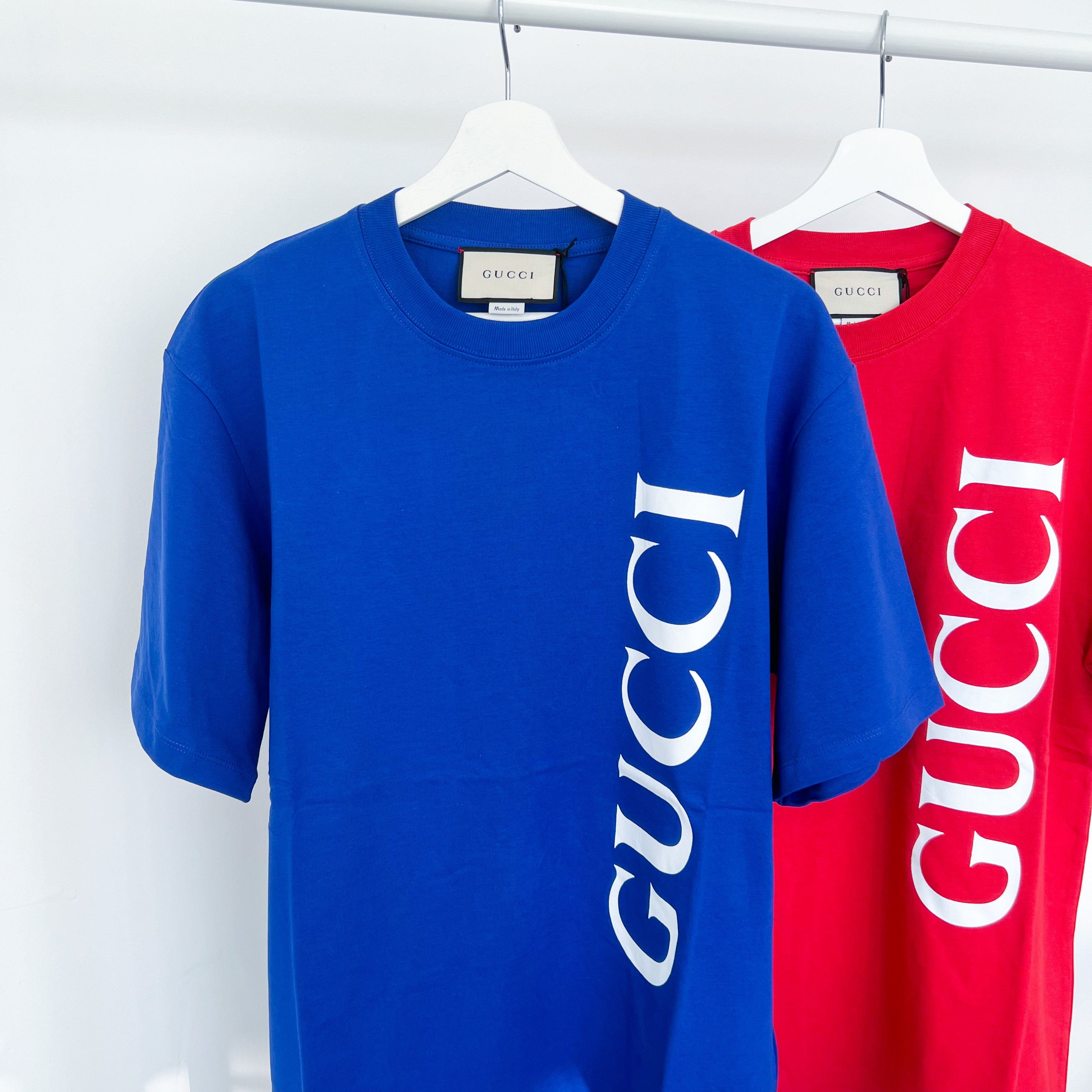 Gucci Classic Logo Tee - Blue