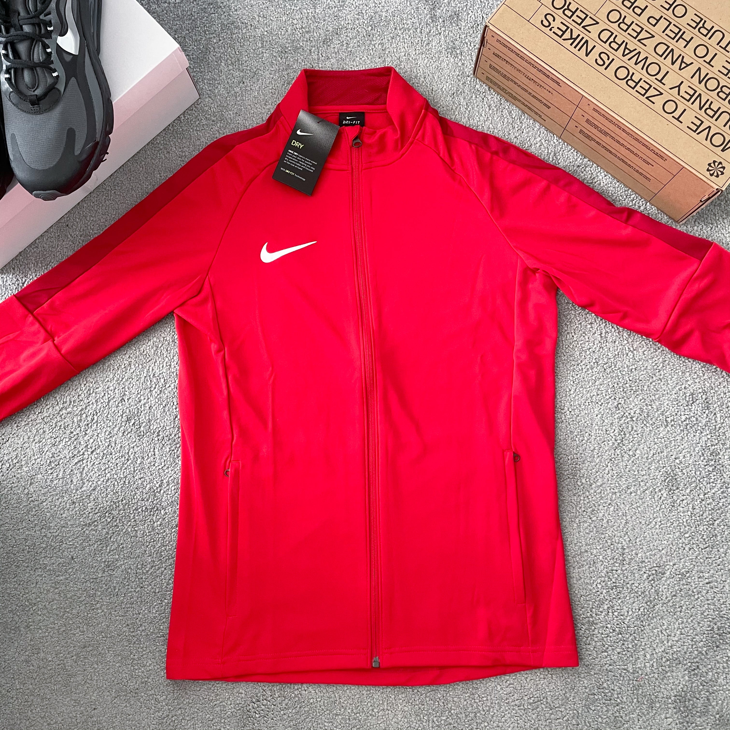 Nike Academy Knit Track Jacket - Red