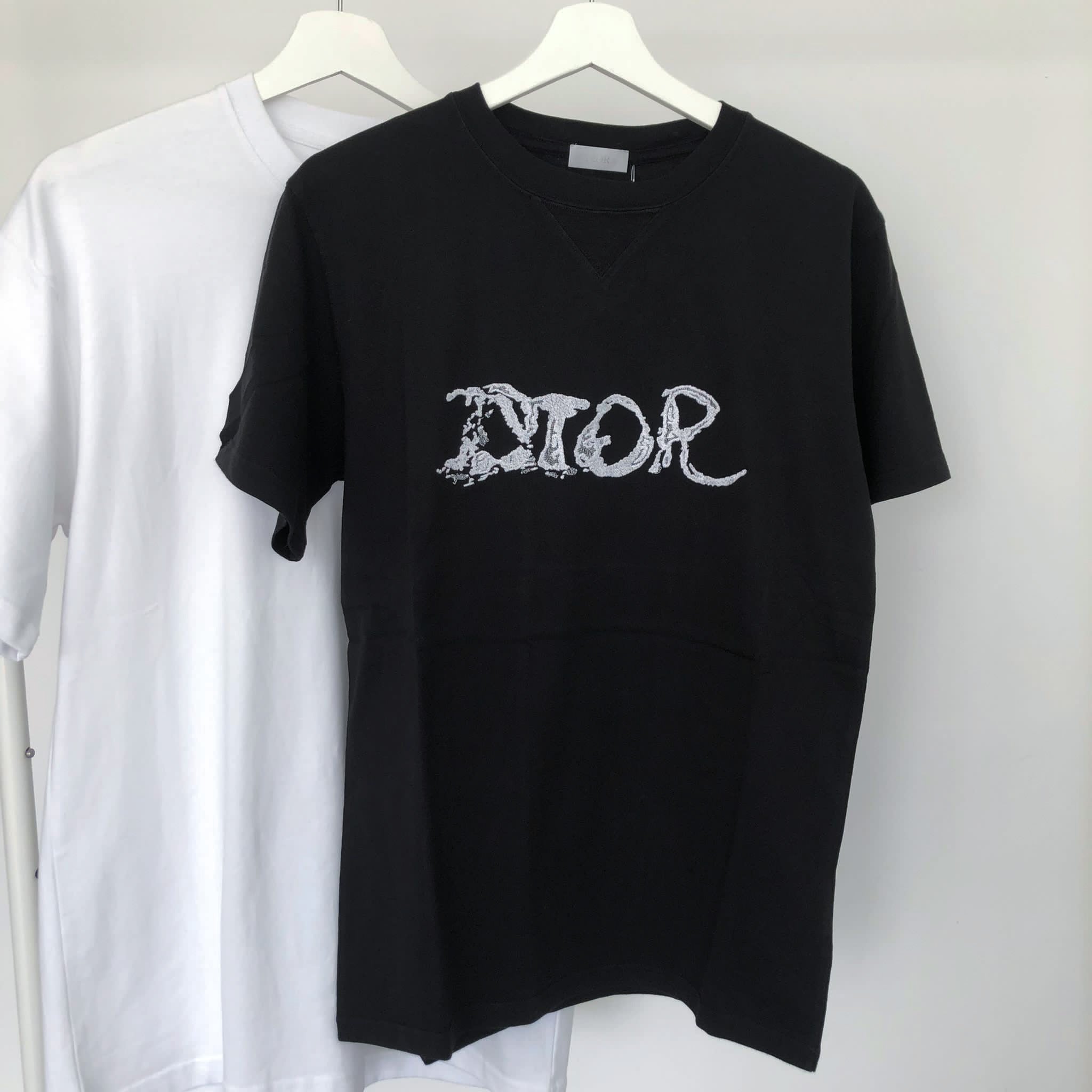 Dior x Peter Doig Embroidered Cloud Tee