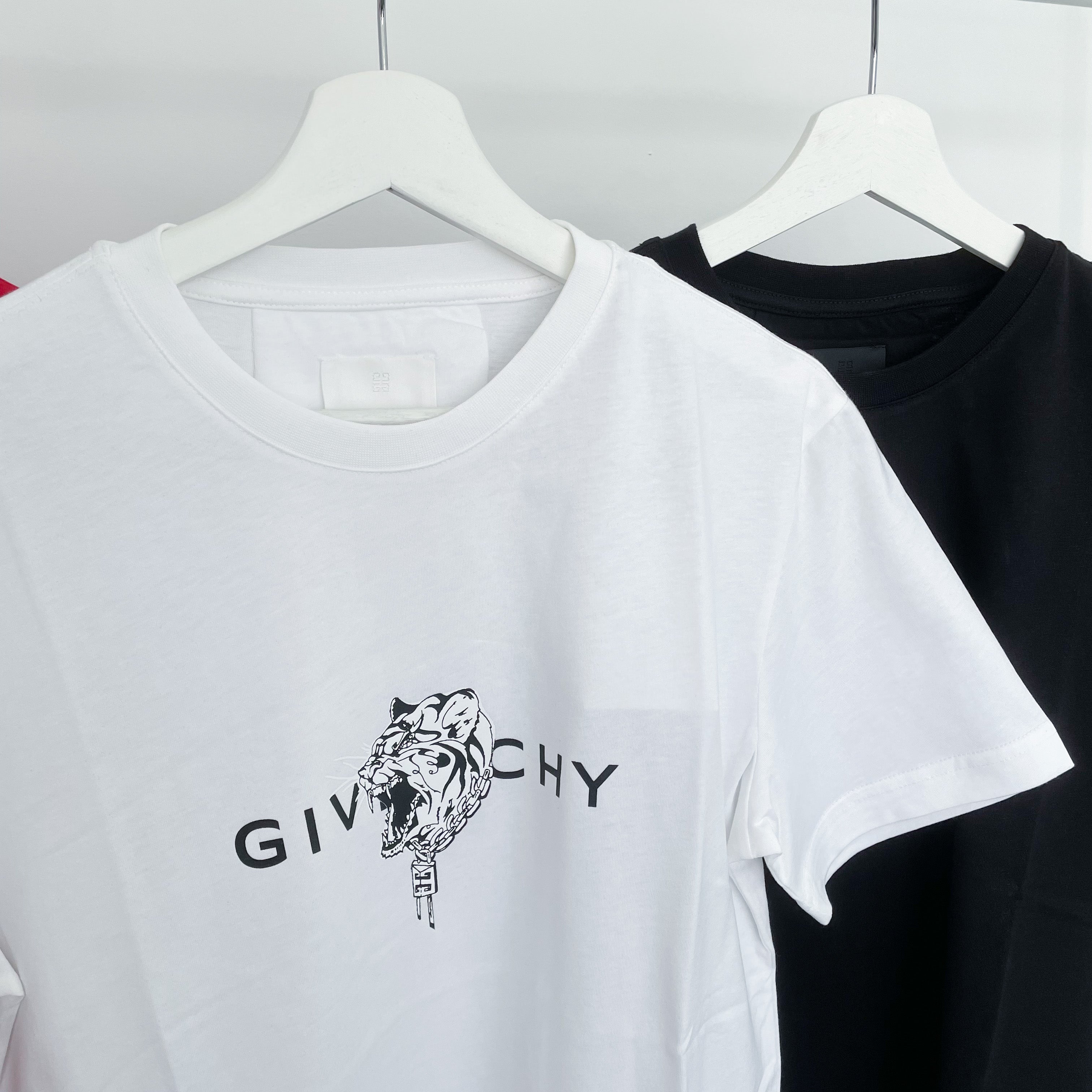 Givenchy Tiger Logo Tee - White