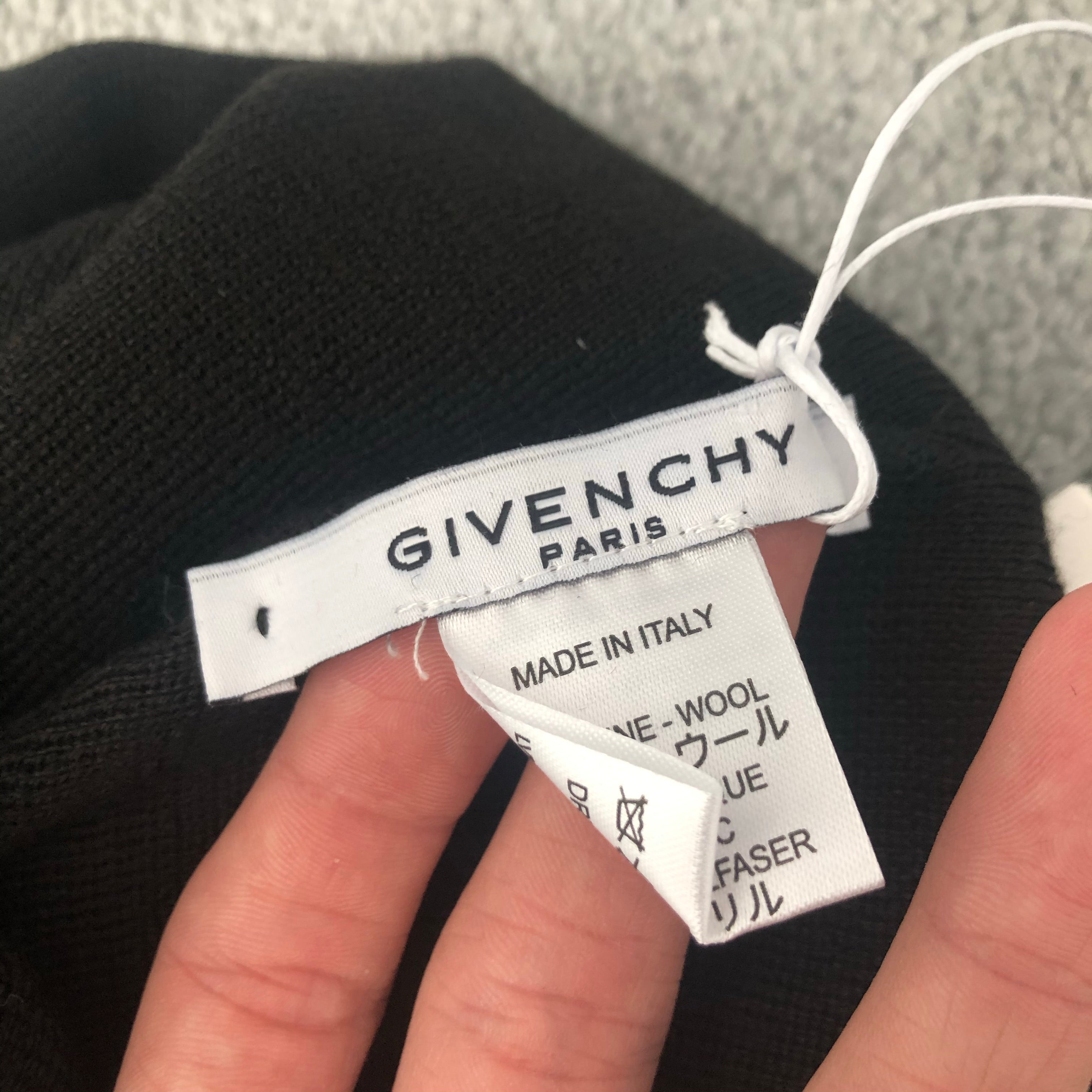 Givenchy Patch Atelier Logo Beanie