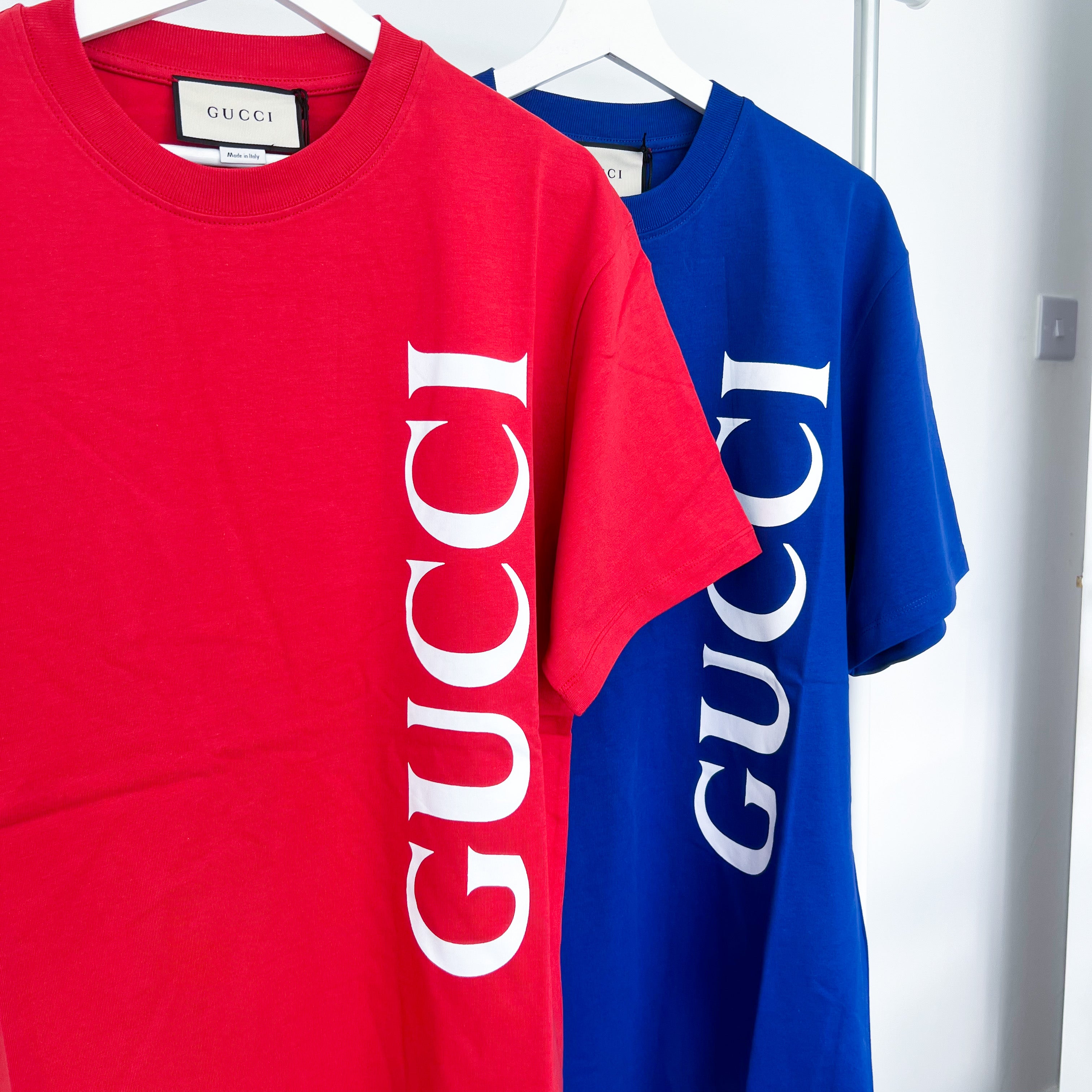 Gucci Classic Logo Tee - Red