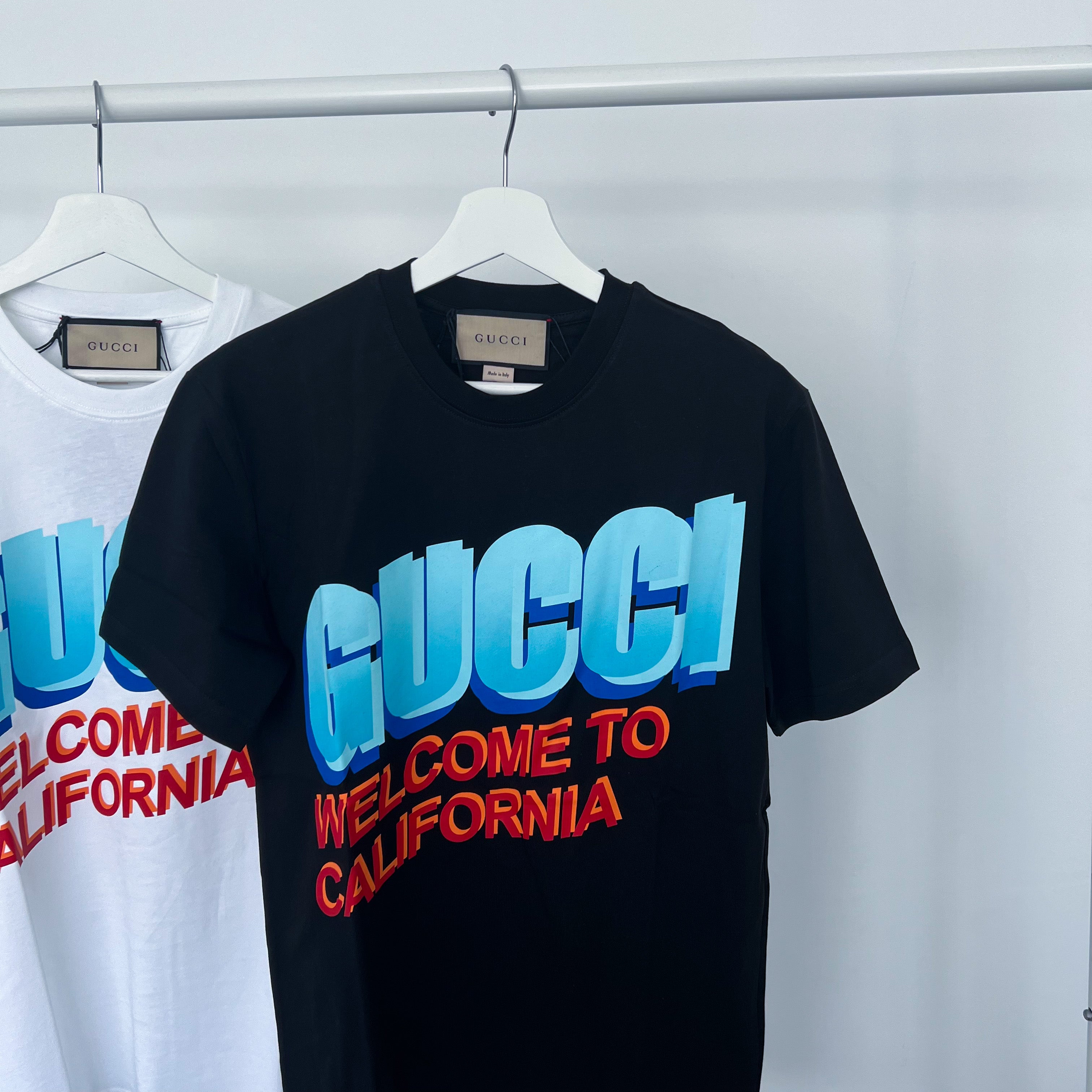 Gucci ‘Welcome To California’ Tee - Black