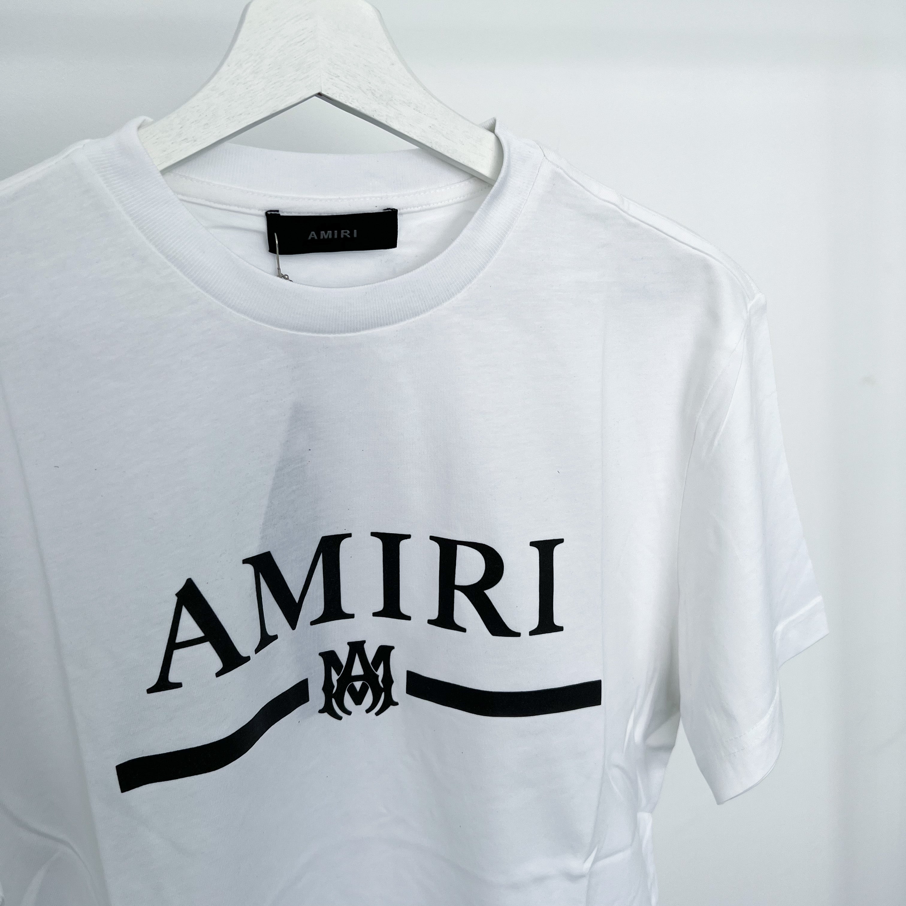 Amiri Crest Logo Tee - White