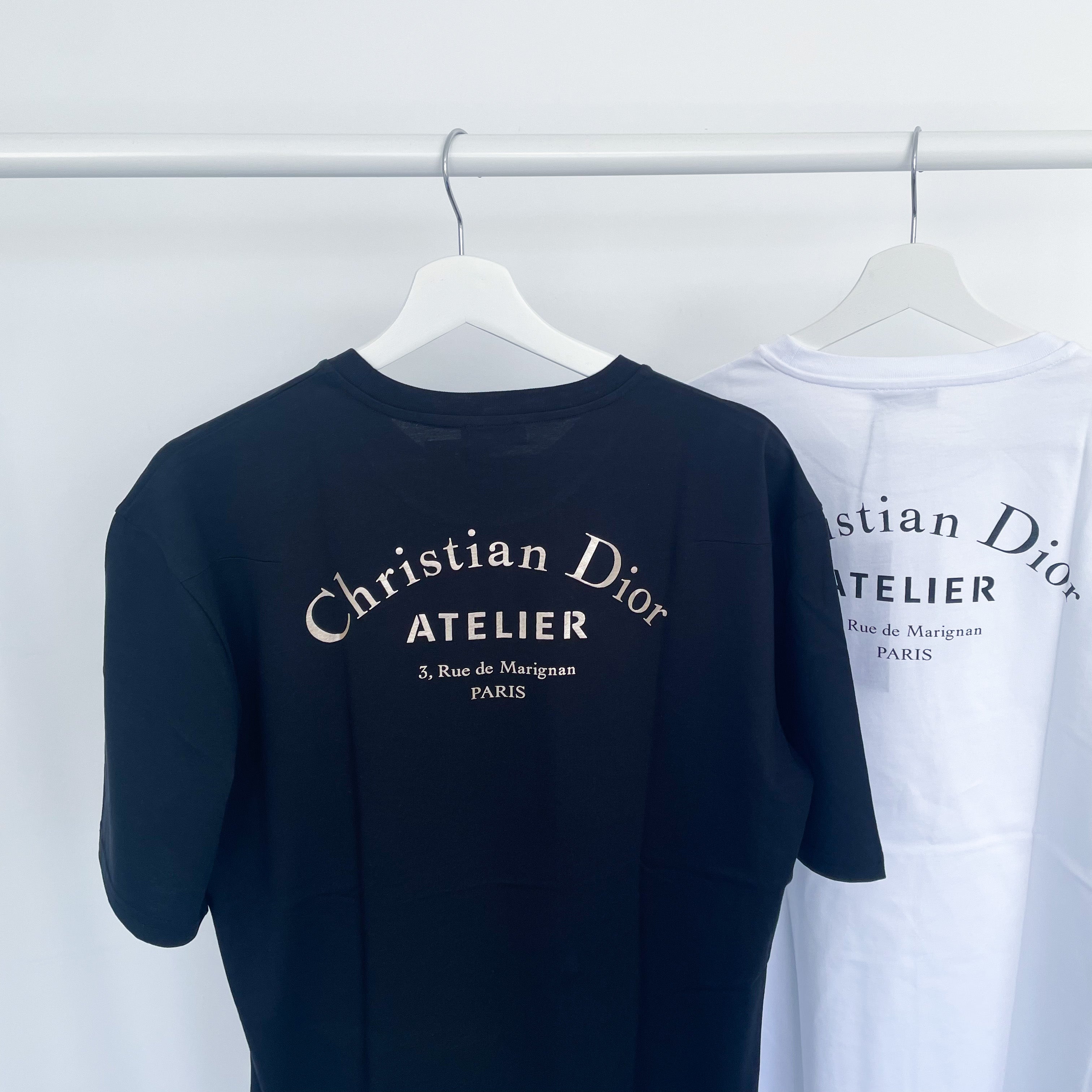 Dior Homme Atelier Logo Tee - Black