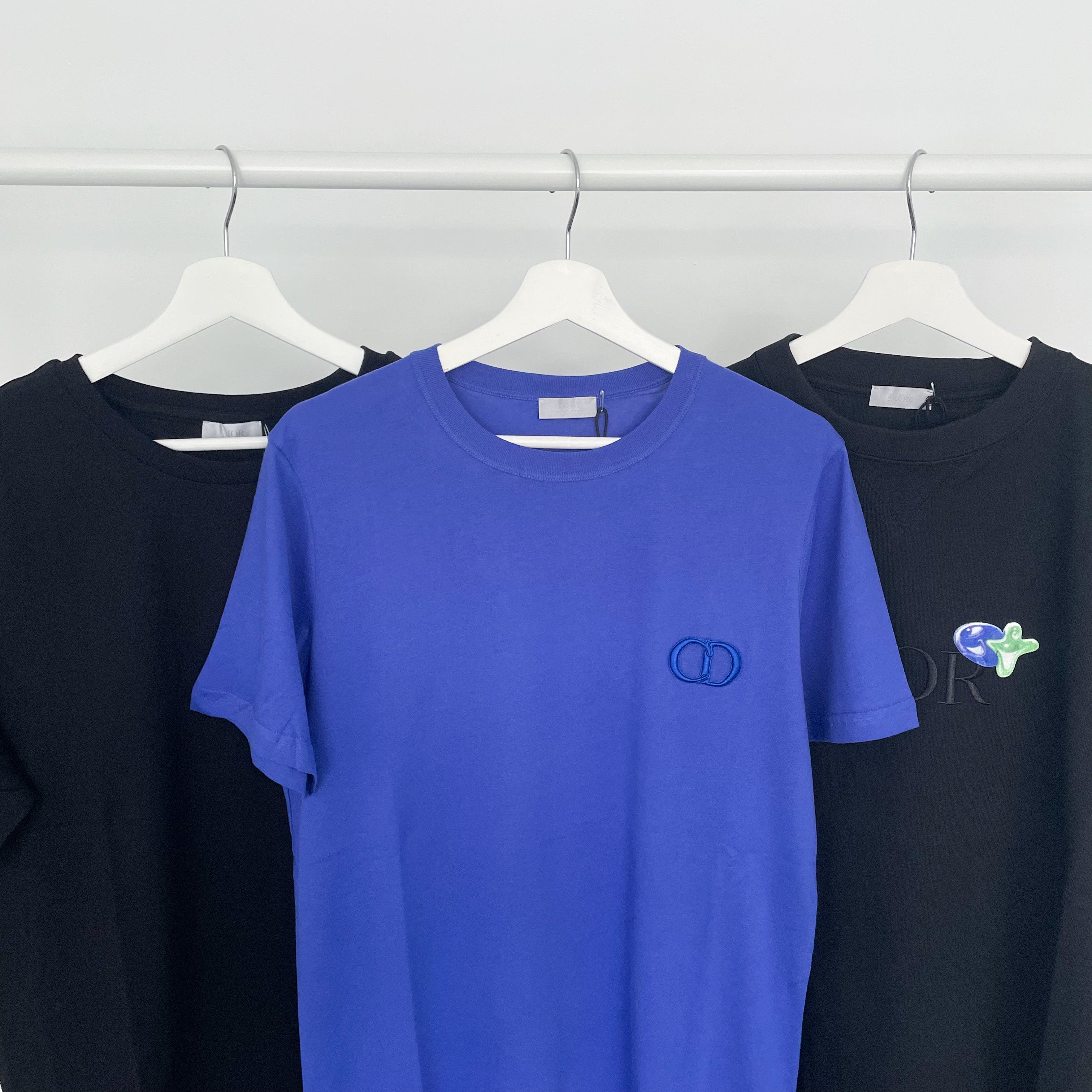 Dior CD Icon Logo Tee - Purple