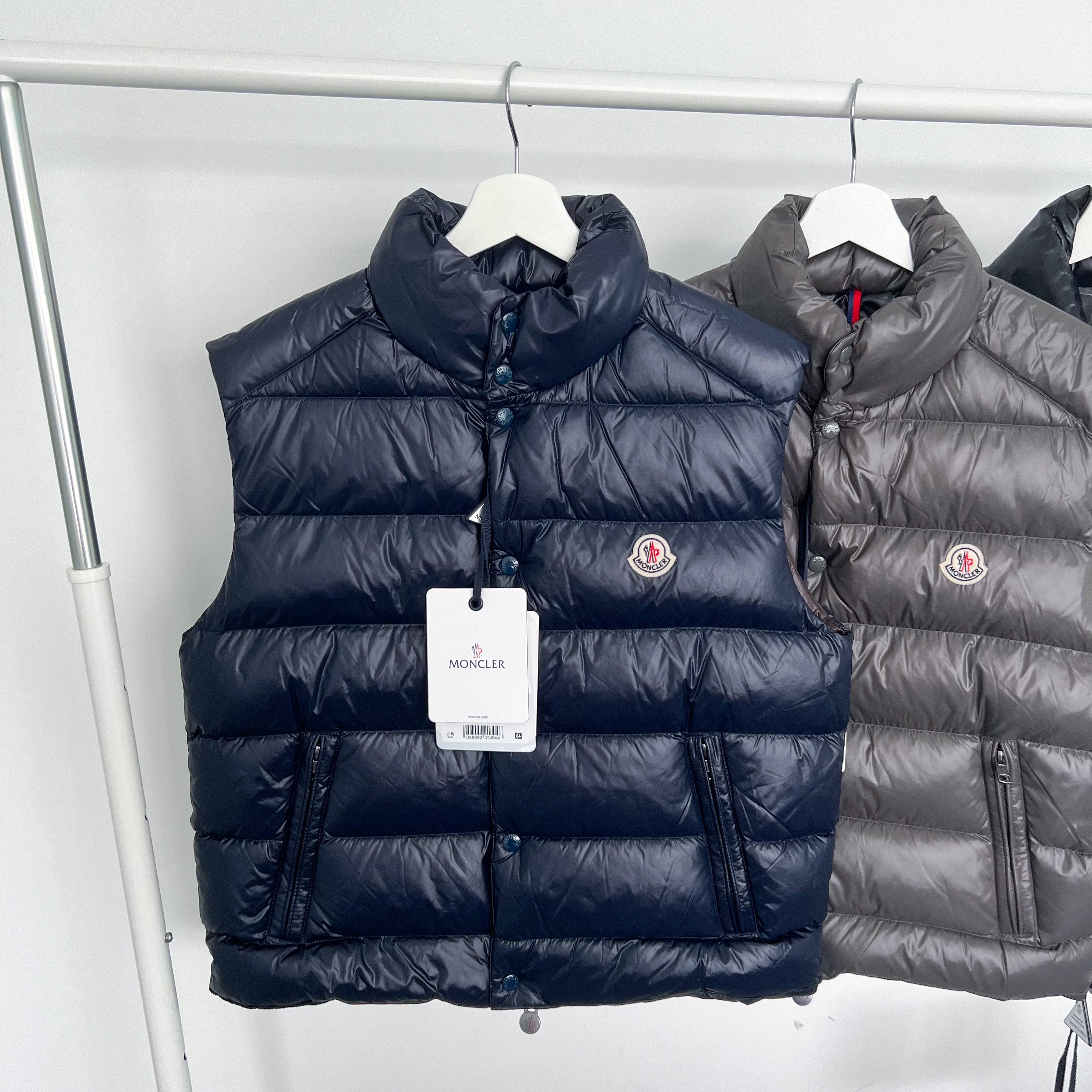 Moncler Tib Quilted Shell Gilet - Navy