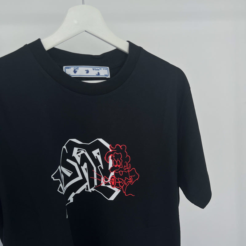 Off-White Graffiti Arrow T-Shirt – DANYOUNGUK