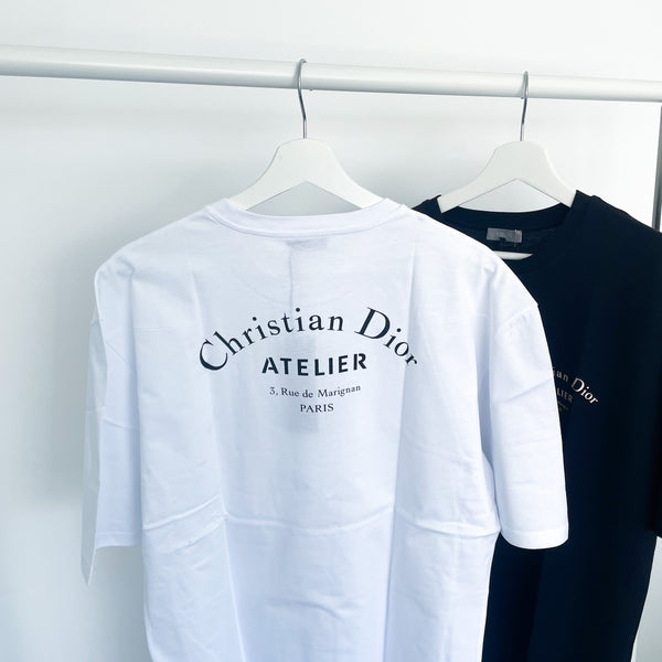 Dior Oblique Towel Tee - White – TrendCornerUK