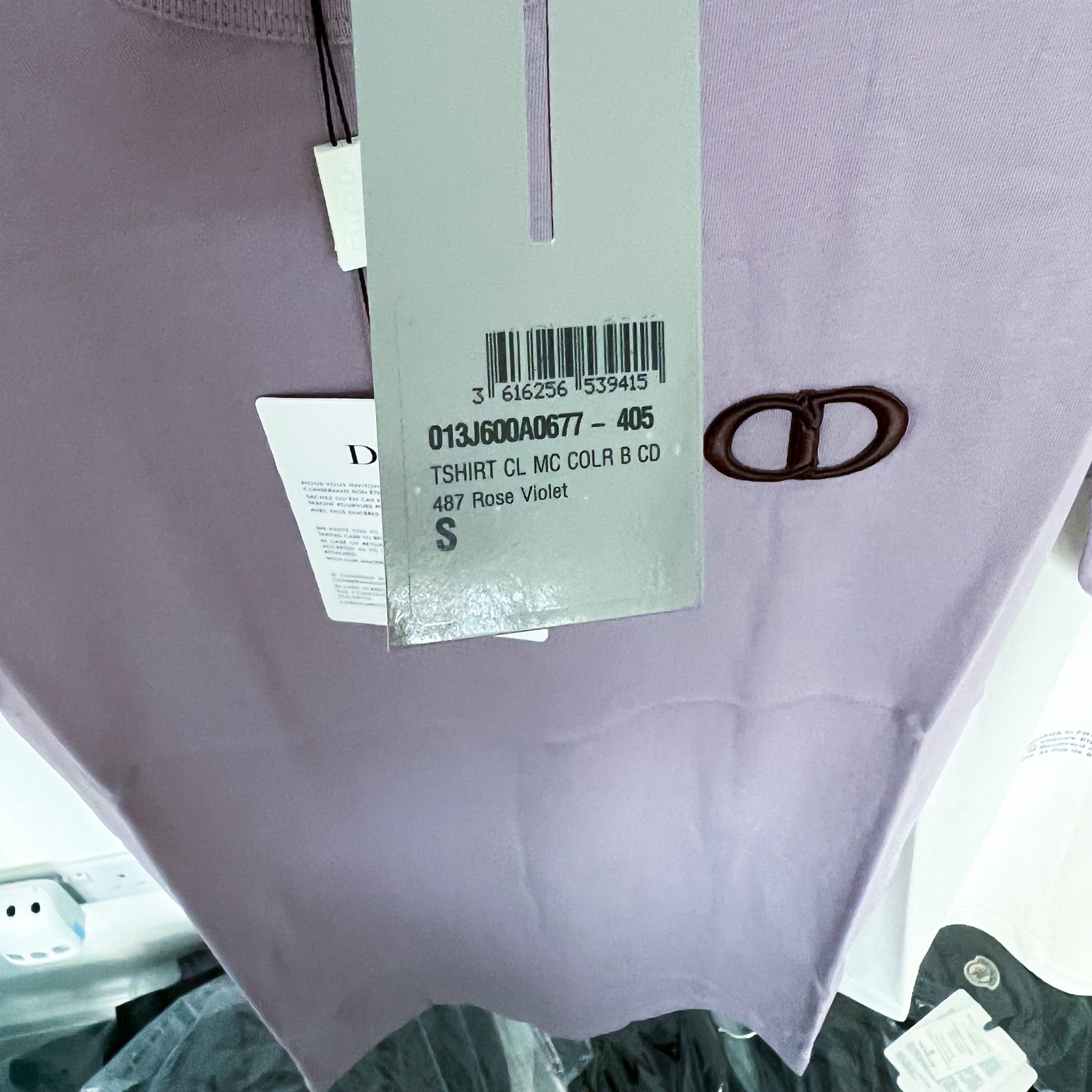 Dior CD Icon Logo Tee - Violet