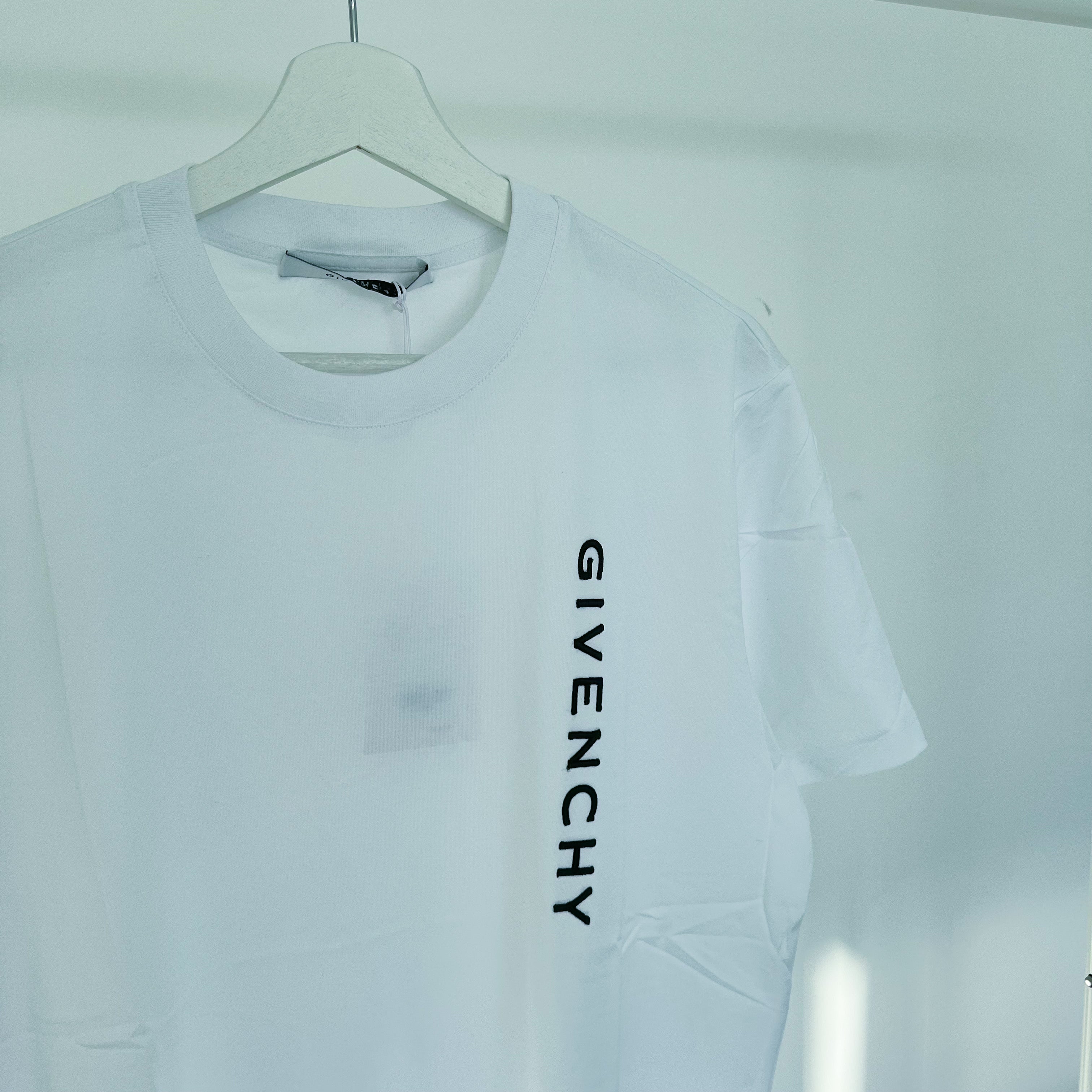 Givenchy Classic Embroidered Tee - White