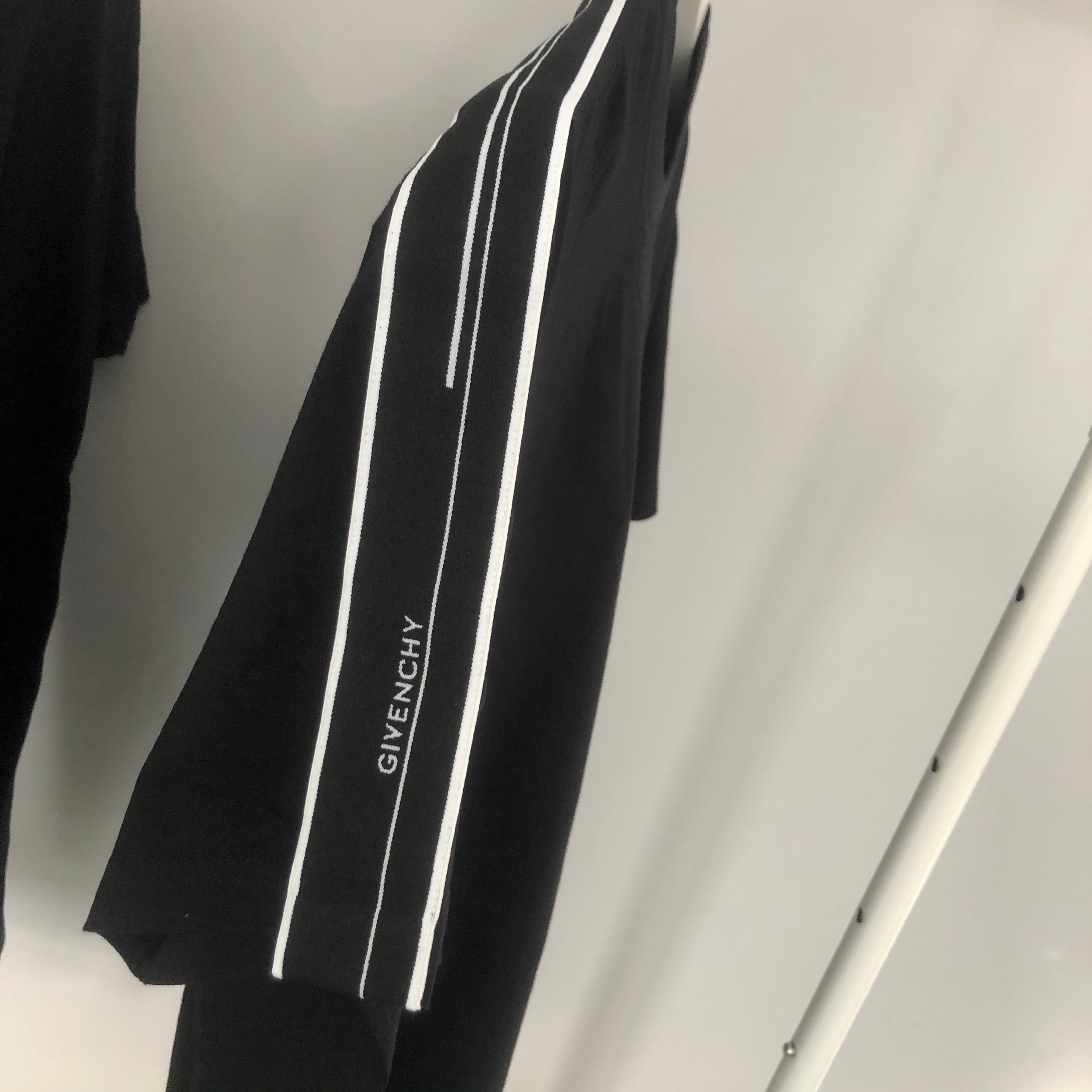 Givenchy Arm Tape Logo Tee