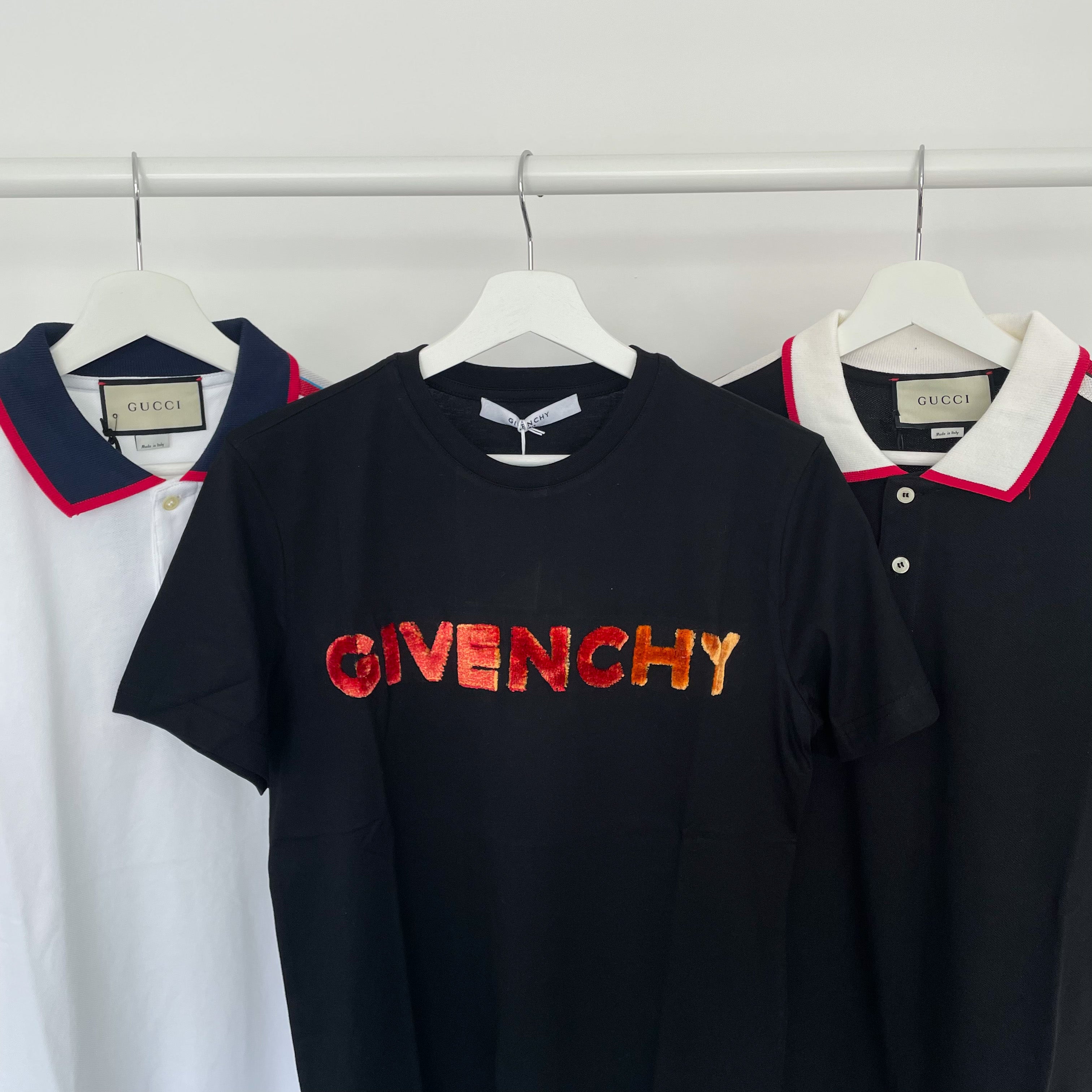 Givenchy Felt Gradient Logo Tee