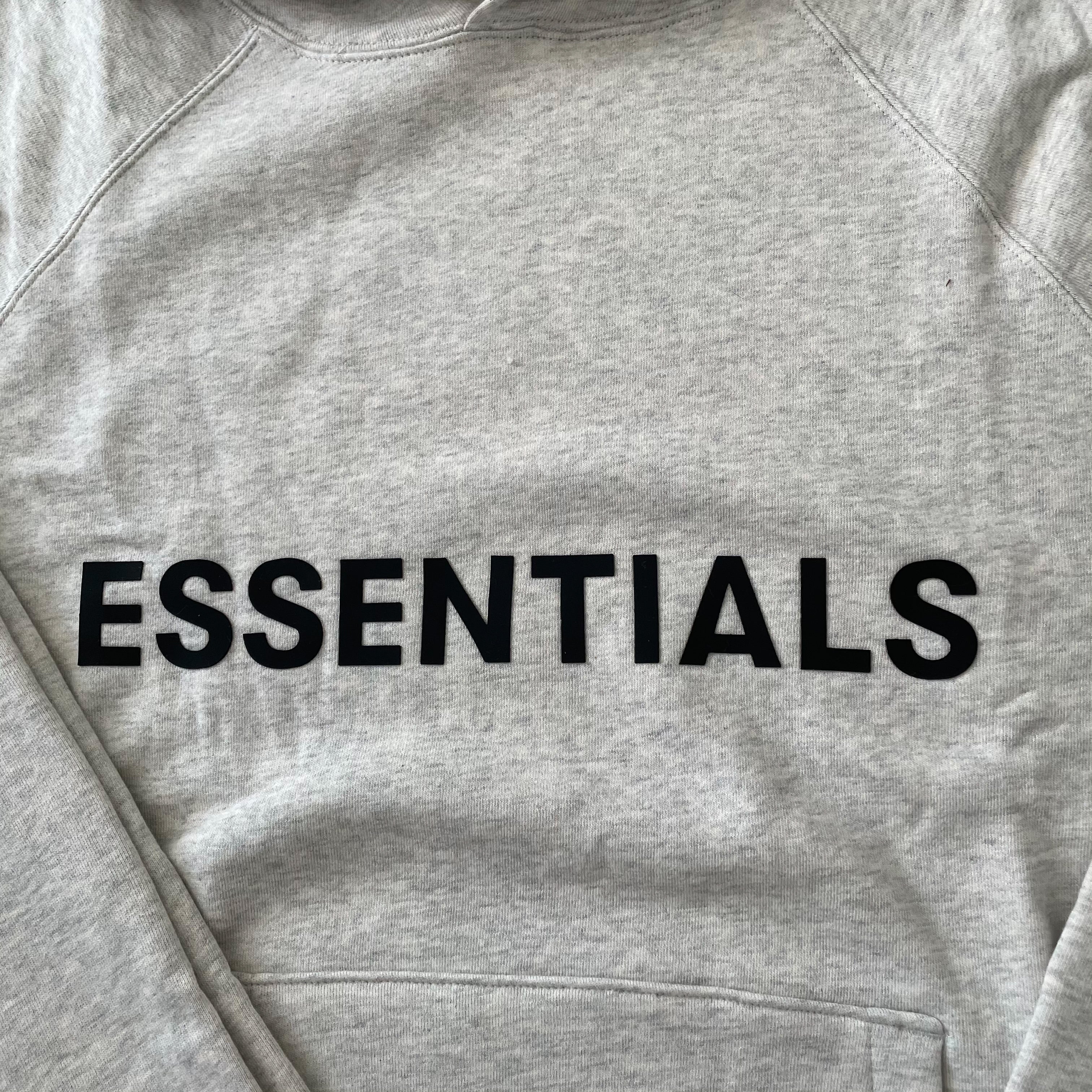 Essentials Light Grey Hoodie