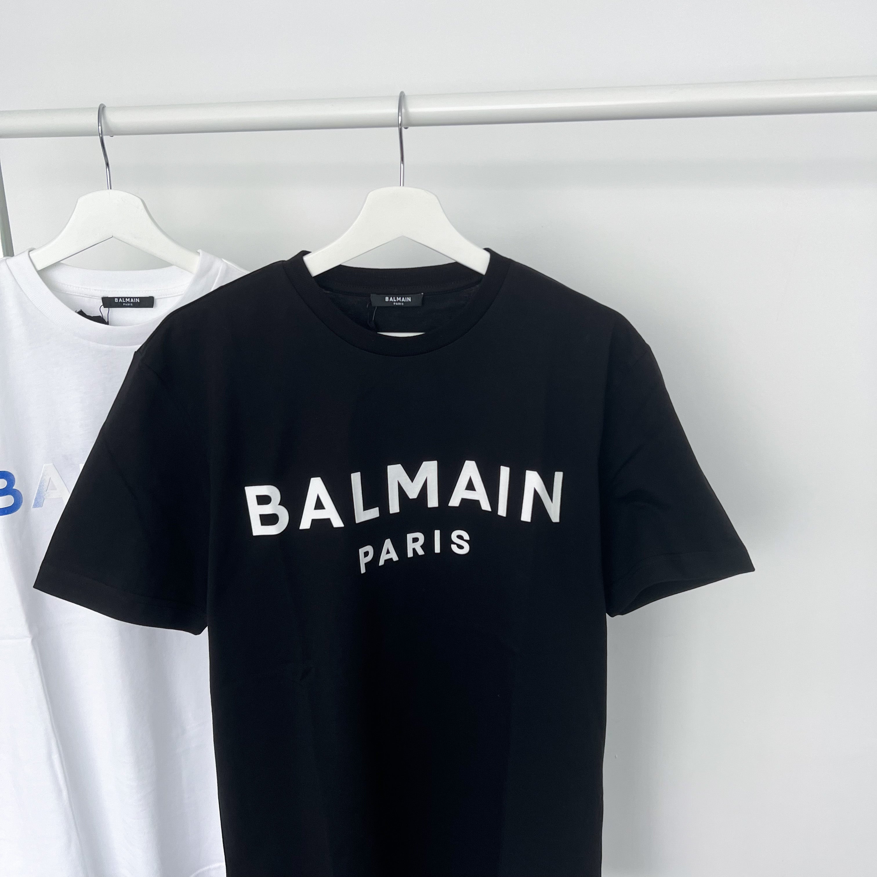 Balmain Classic Logo Tee - Black