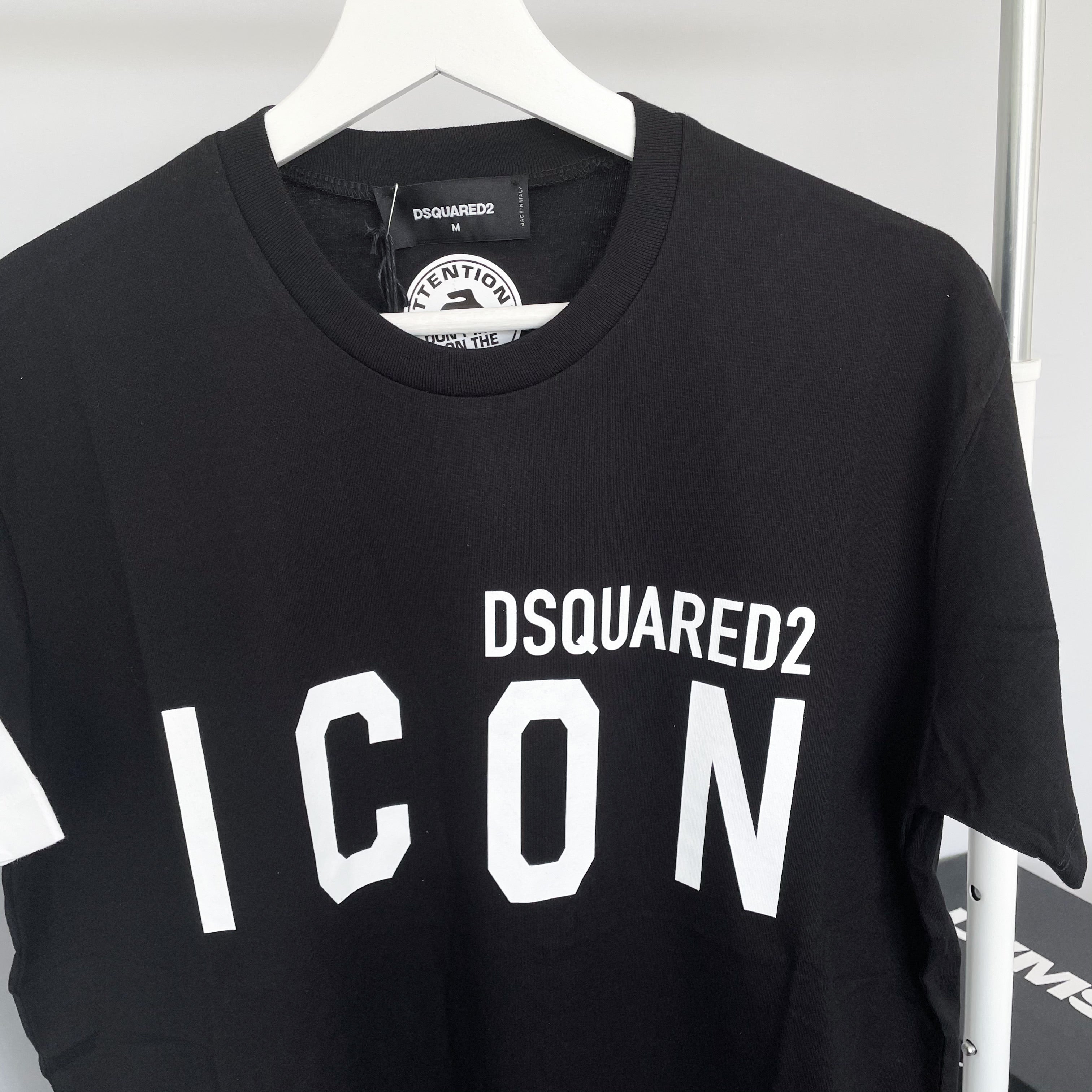 Dsquared Icon Logo Tee - Black